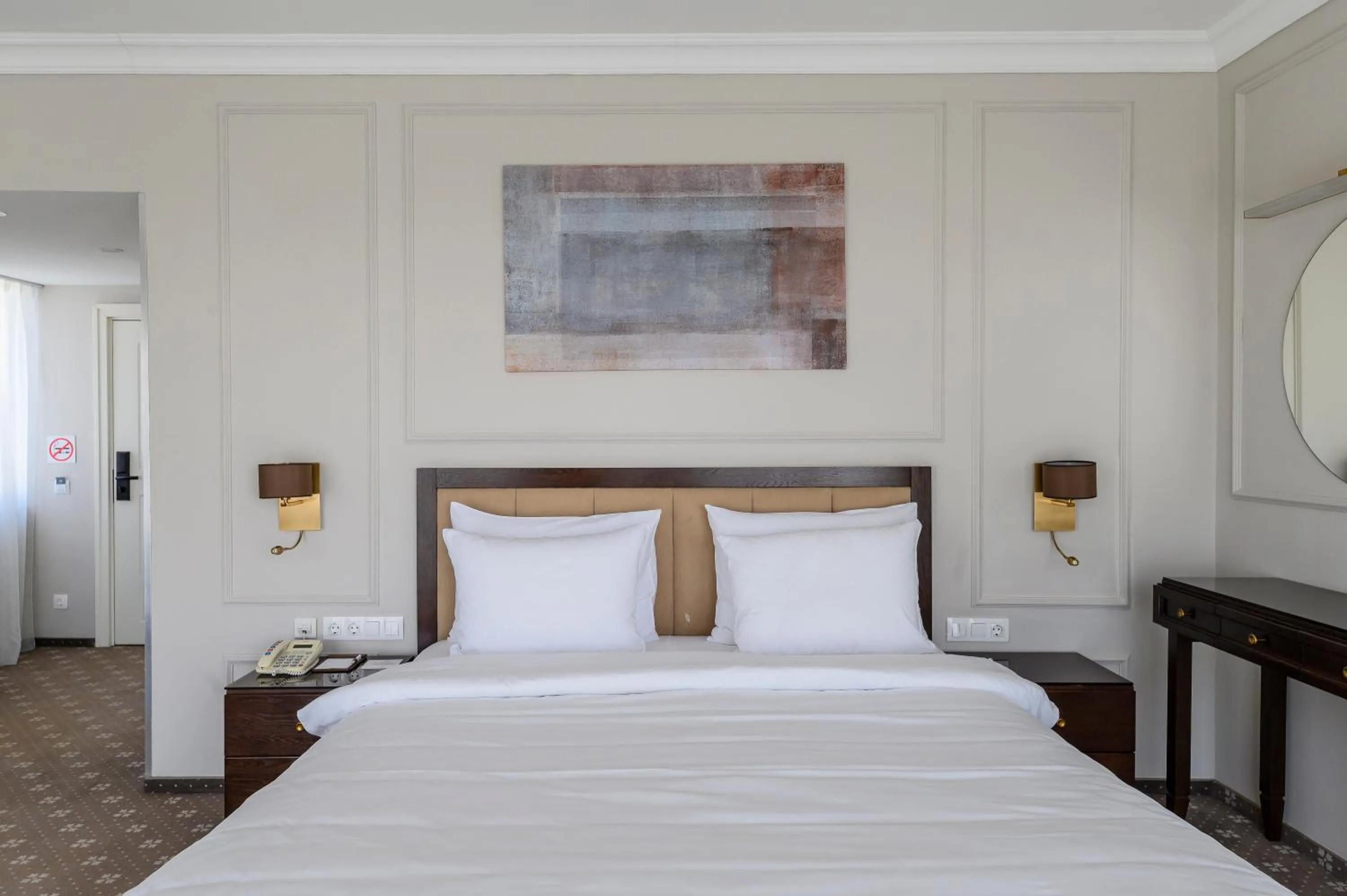 King Suite with Balcony in Almaty Hotel