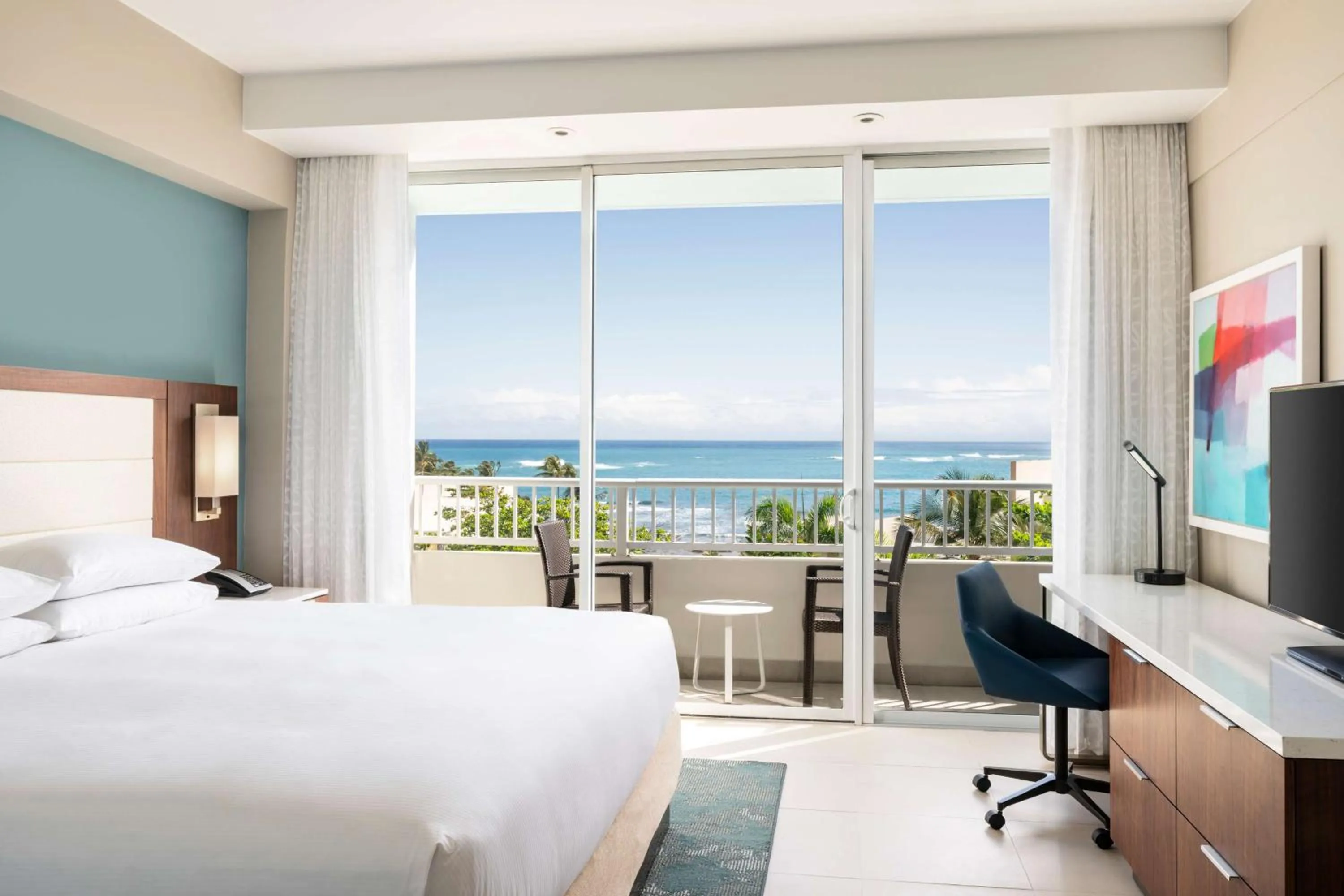 Premium King Suite with Garden View in Caribe Hilton