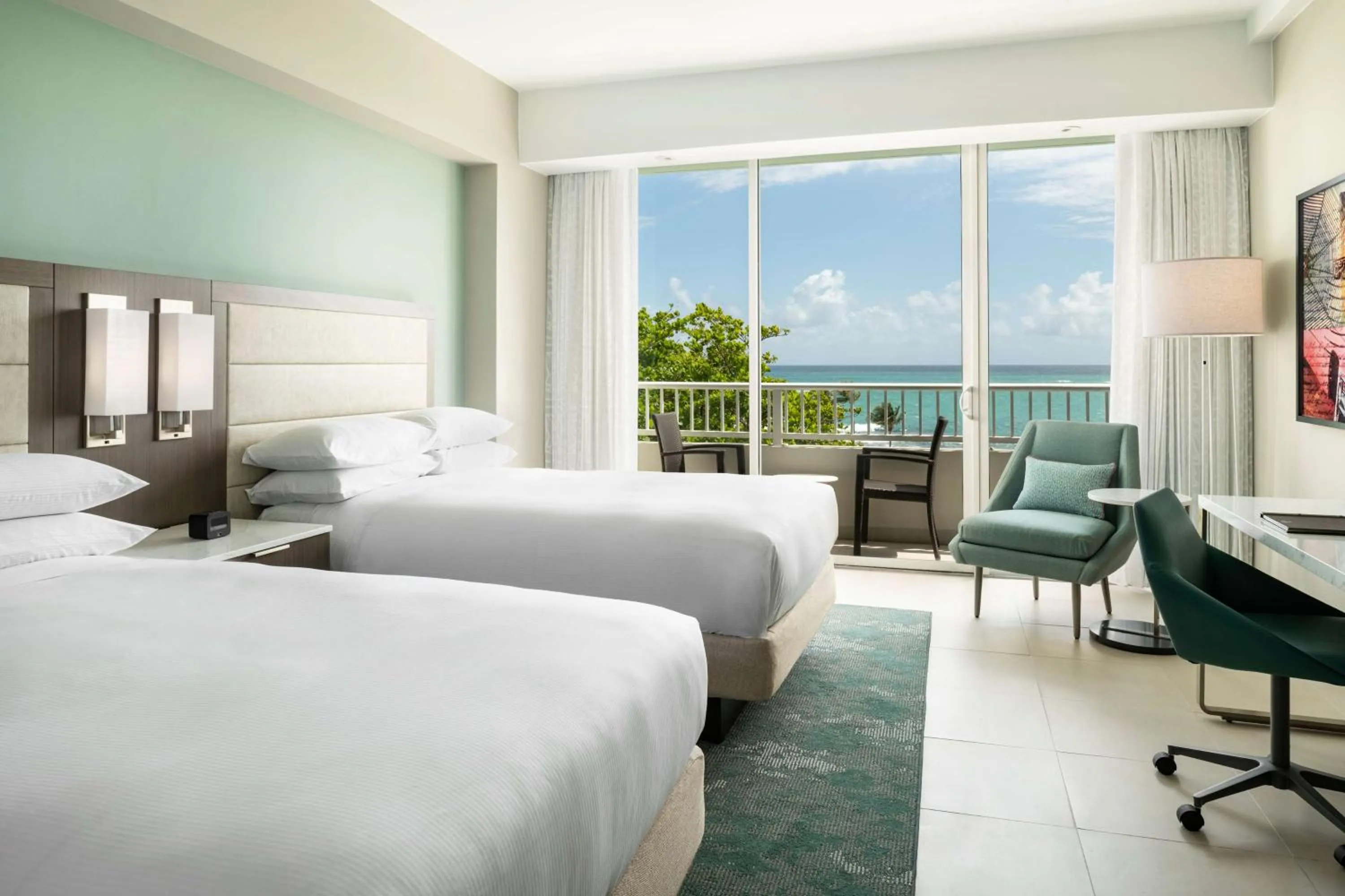 Collection Double Room with Two Double Beds and Garden View in Caribe Hilton