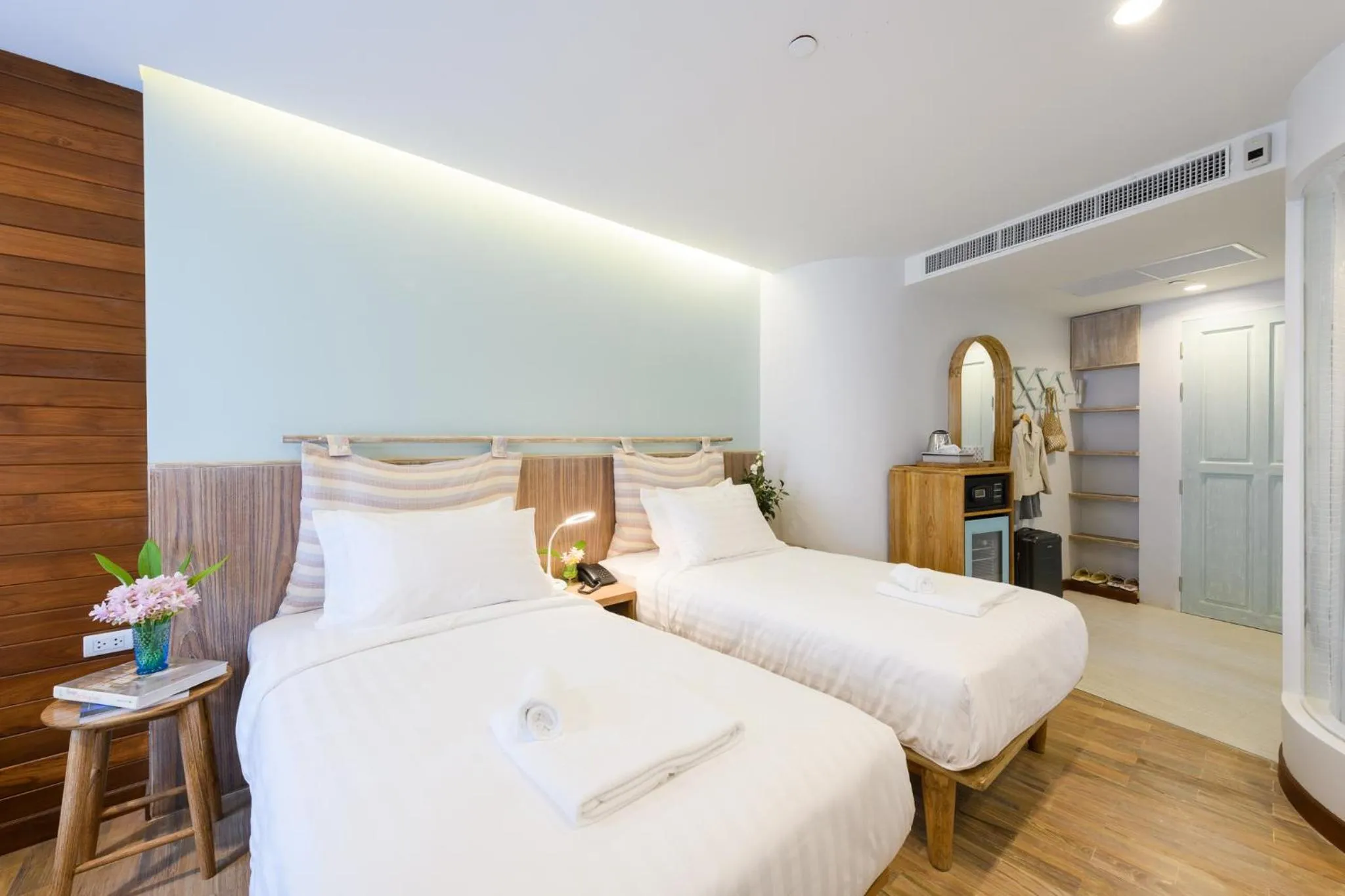 Deluxe Twin Room in Pastell Oldtown Chiang Mai