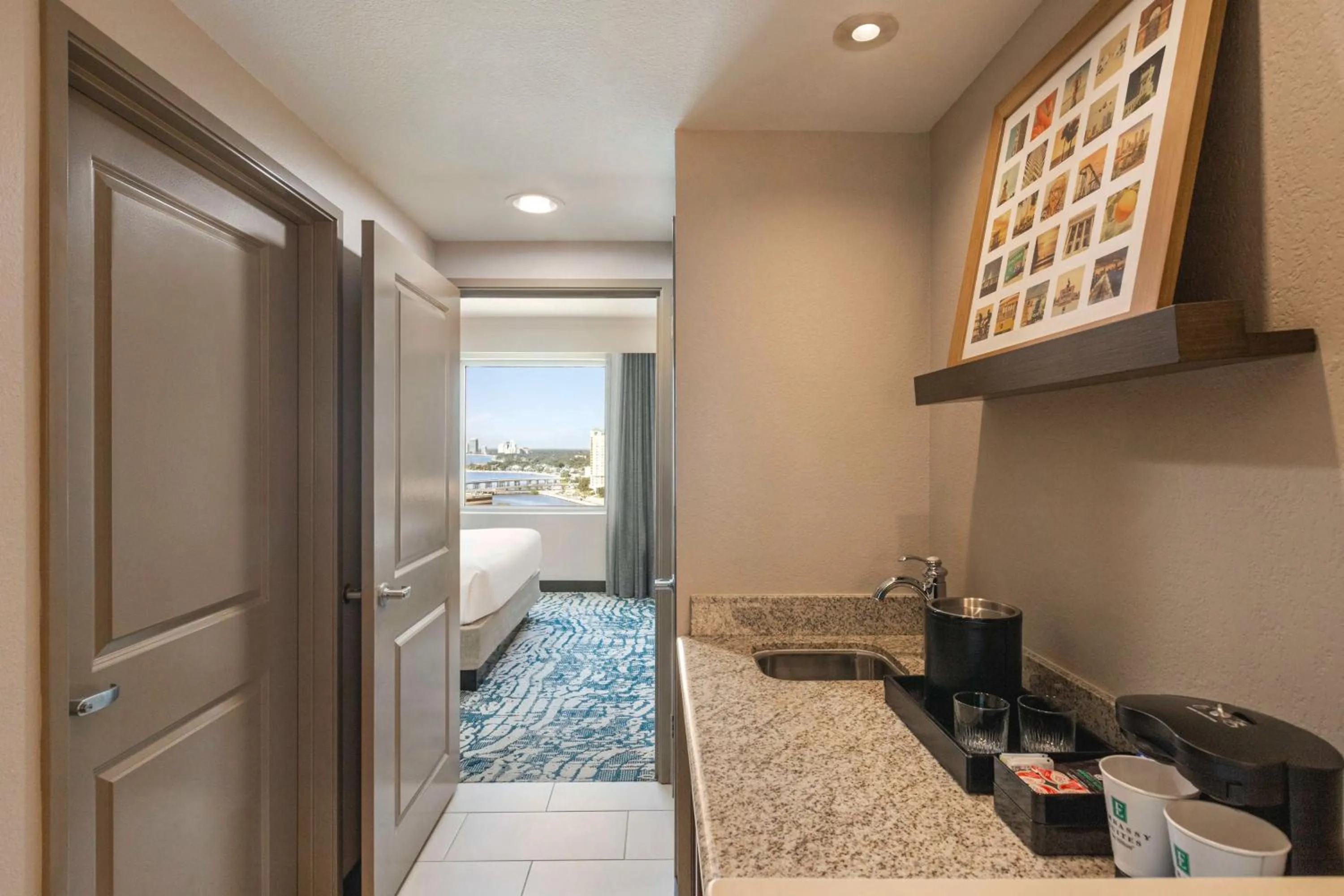 King Suite with Water View - Non-Smoking in Embassy Suites by Hilton Tampa Downtown Convention Center