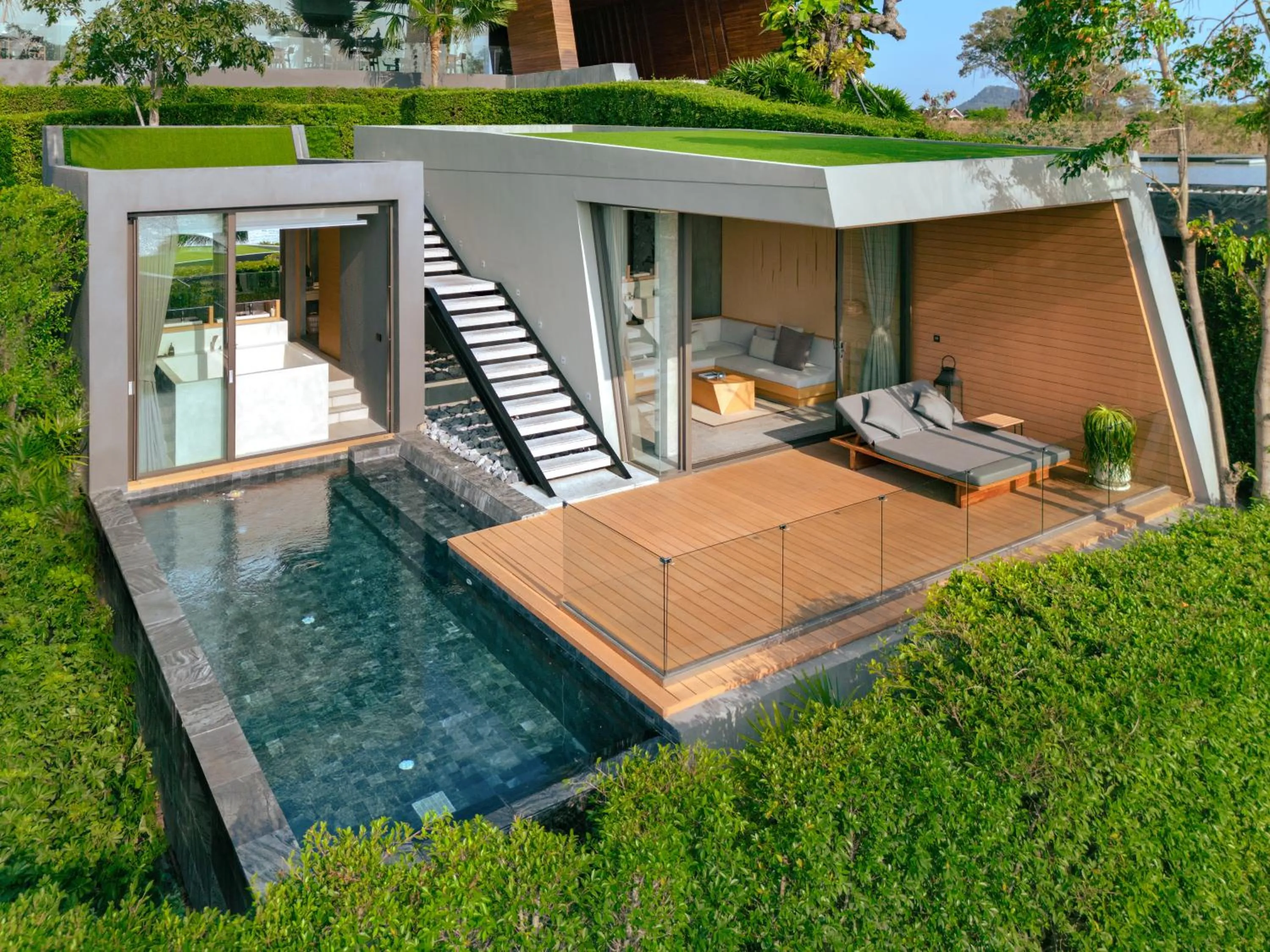 Beachside Seaview Pool Villa in MASON