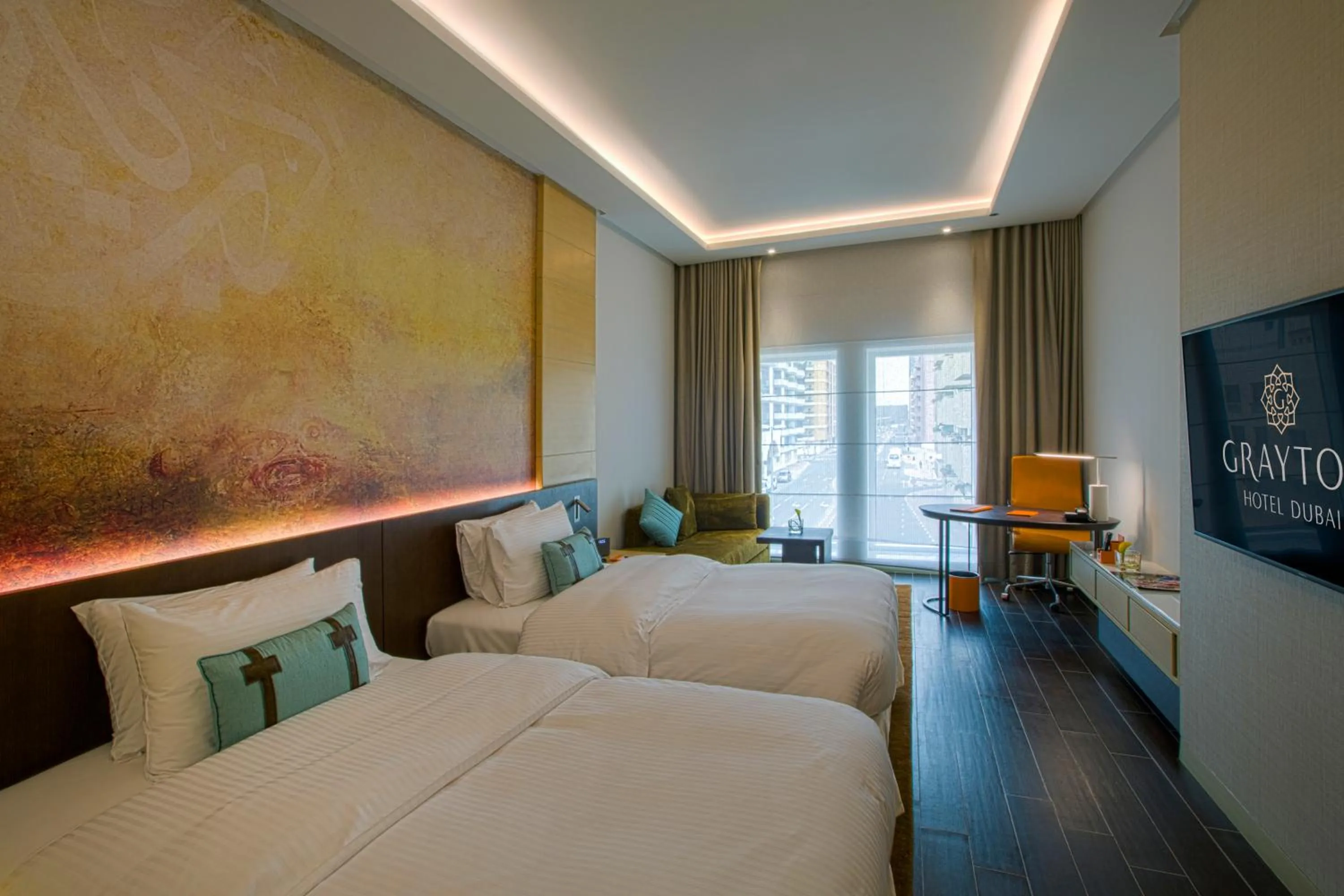 Superior Twin Room in Grayton Hotel by Blazon Hotels