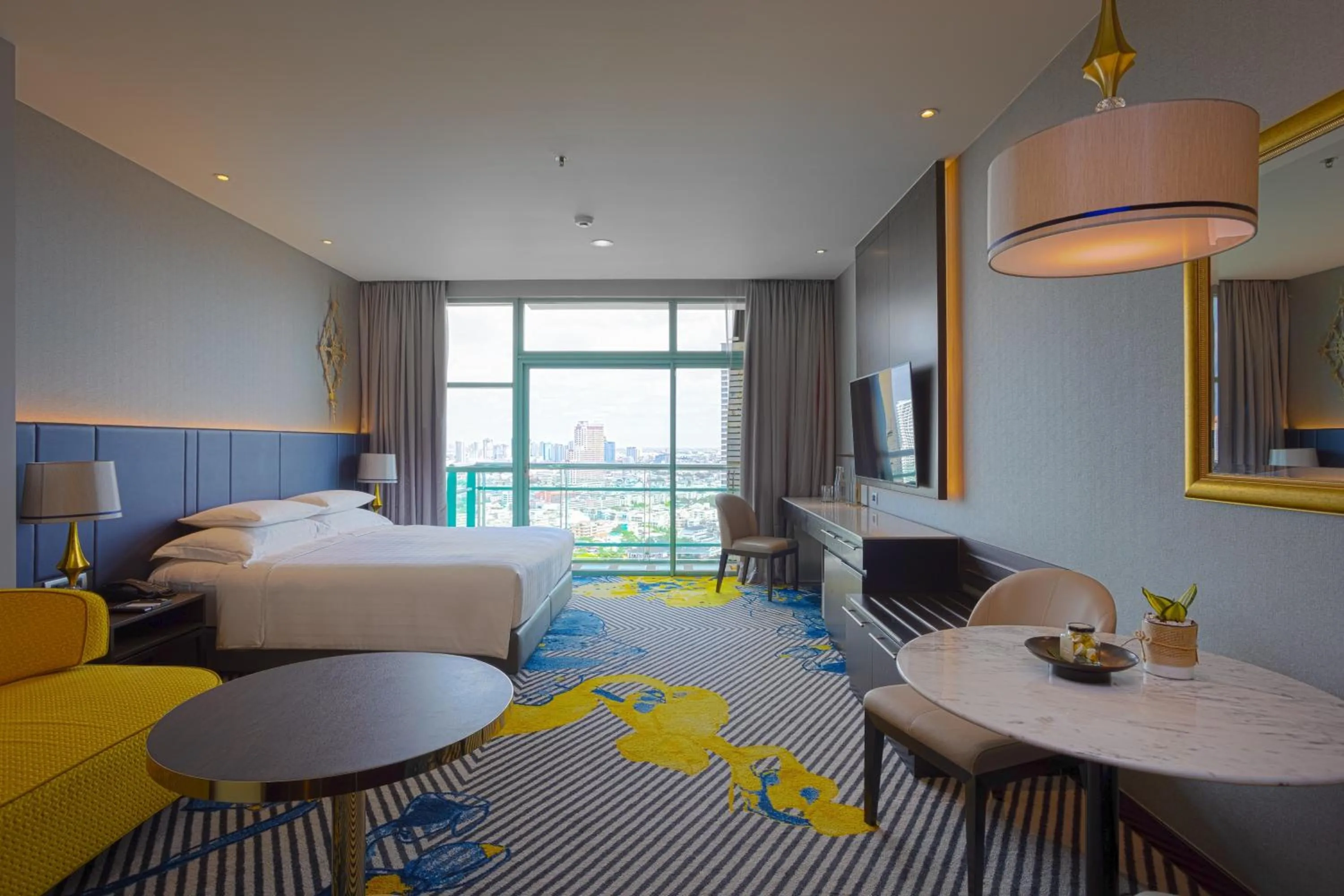 Grand Deluxe Club King River View in Chatrium Hotel Riverside Bangkok
