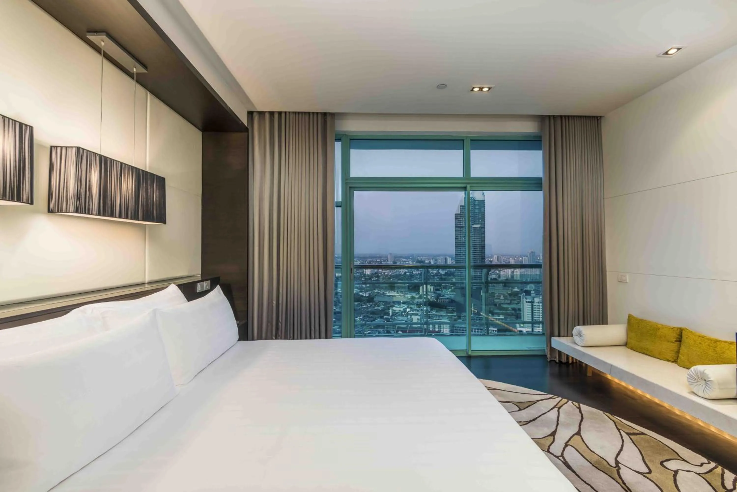 Grand Deluxe Room King with City View  in Chatrium Hotel Riverside Bangkok