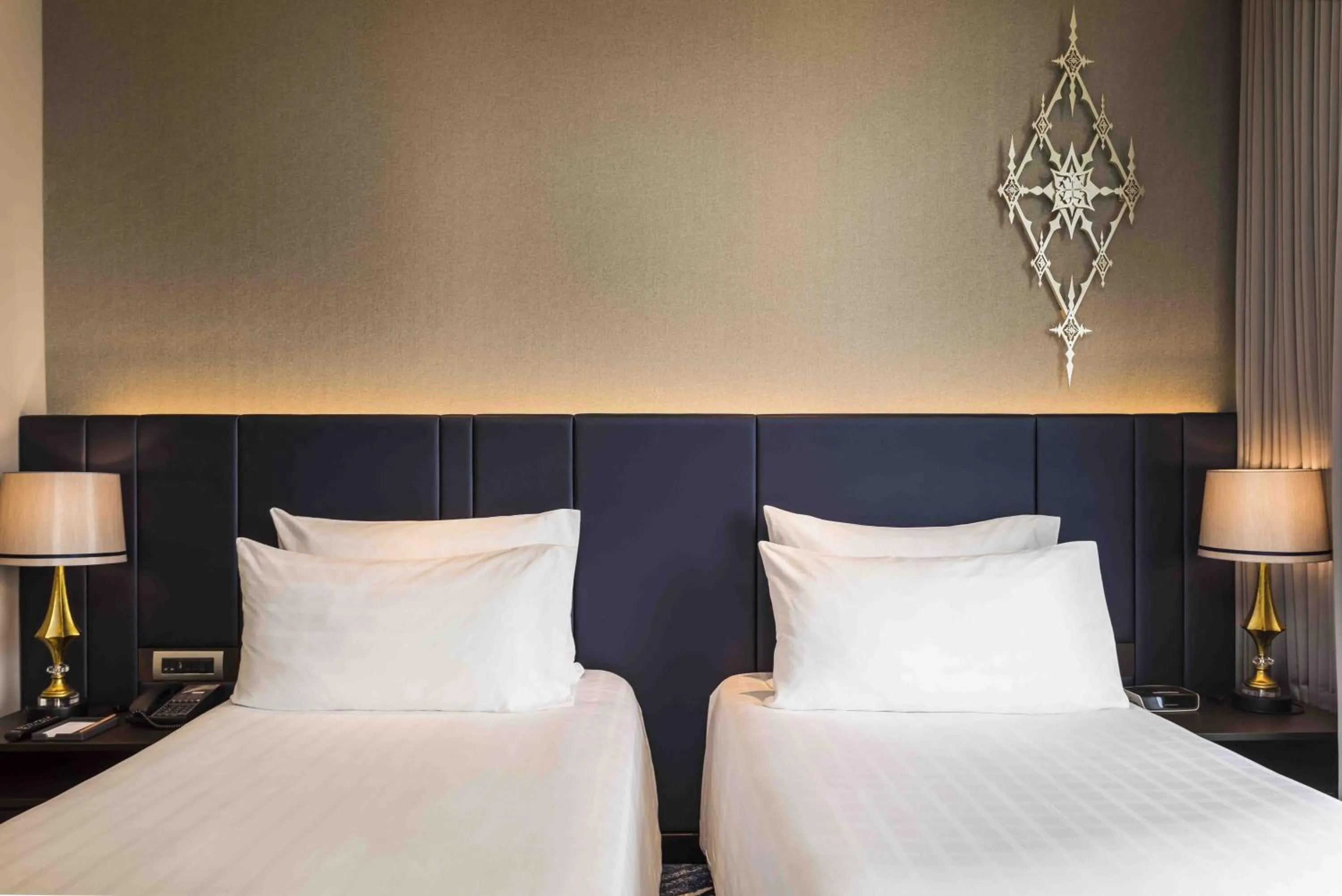 Grand Deluxe Room Twin with River View in Chatrium Hotel Riverside Bangkok