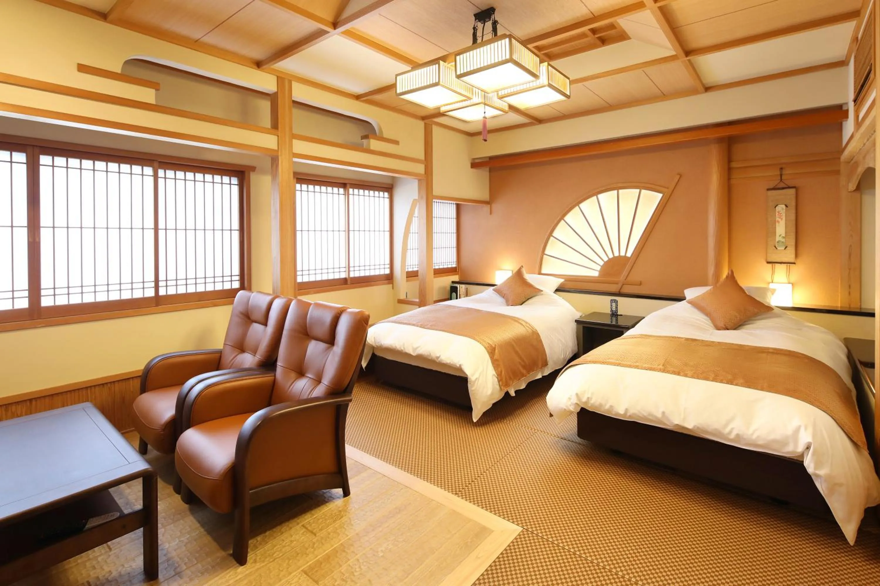 Japanese-Style Room in Ryokan Shinsen