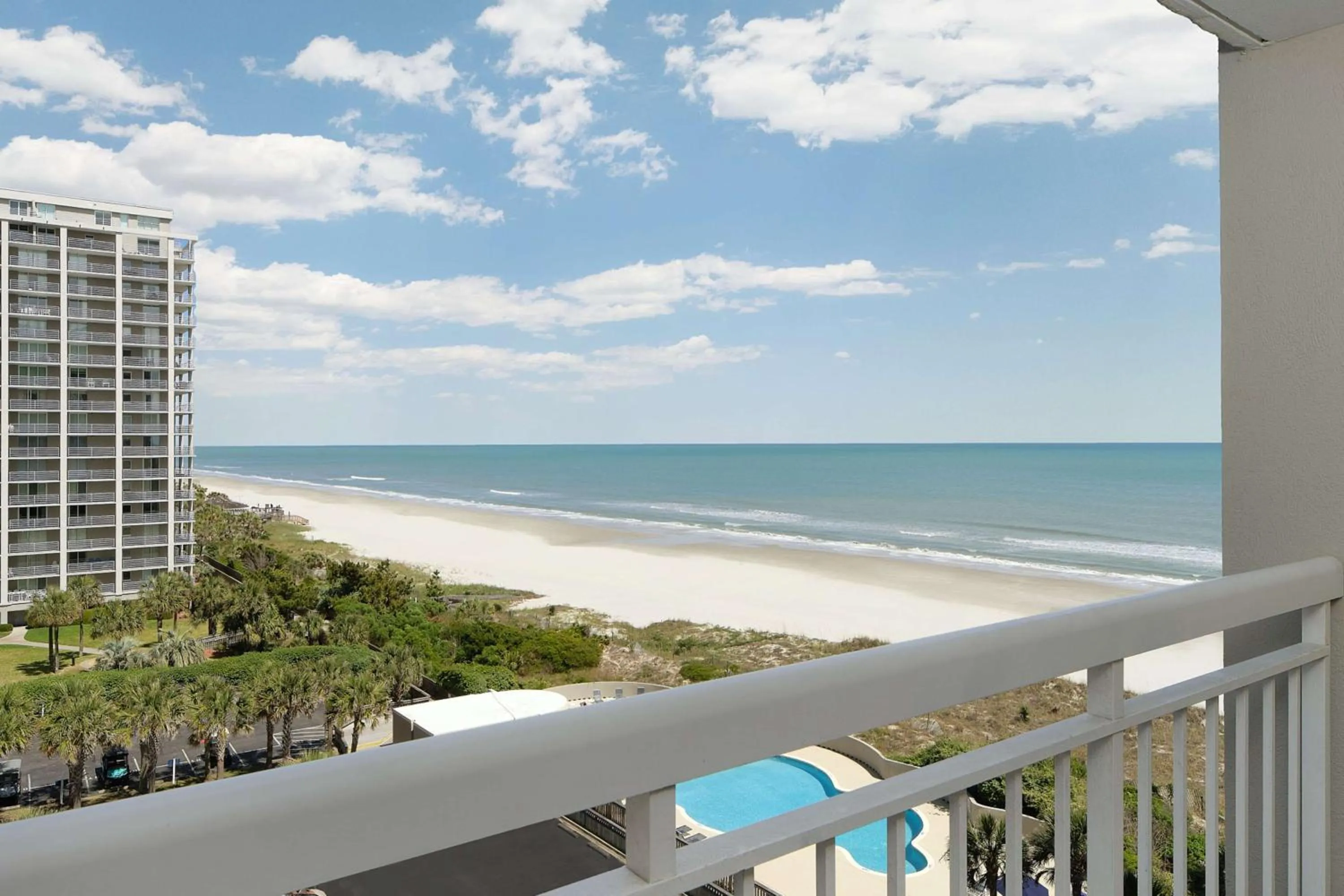 Ocean View Guest Room with Double Beds in Kingston Plantation Condos