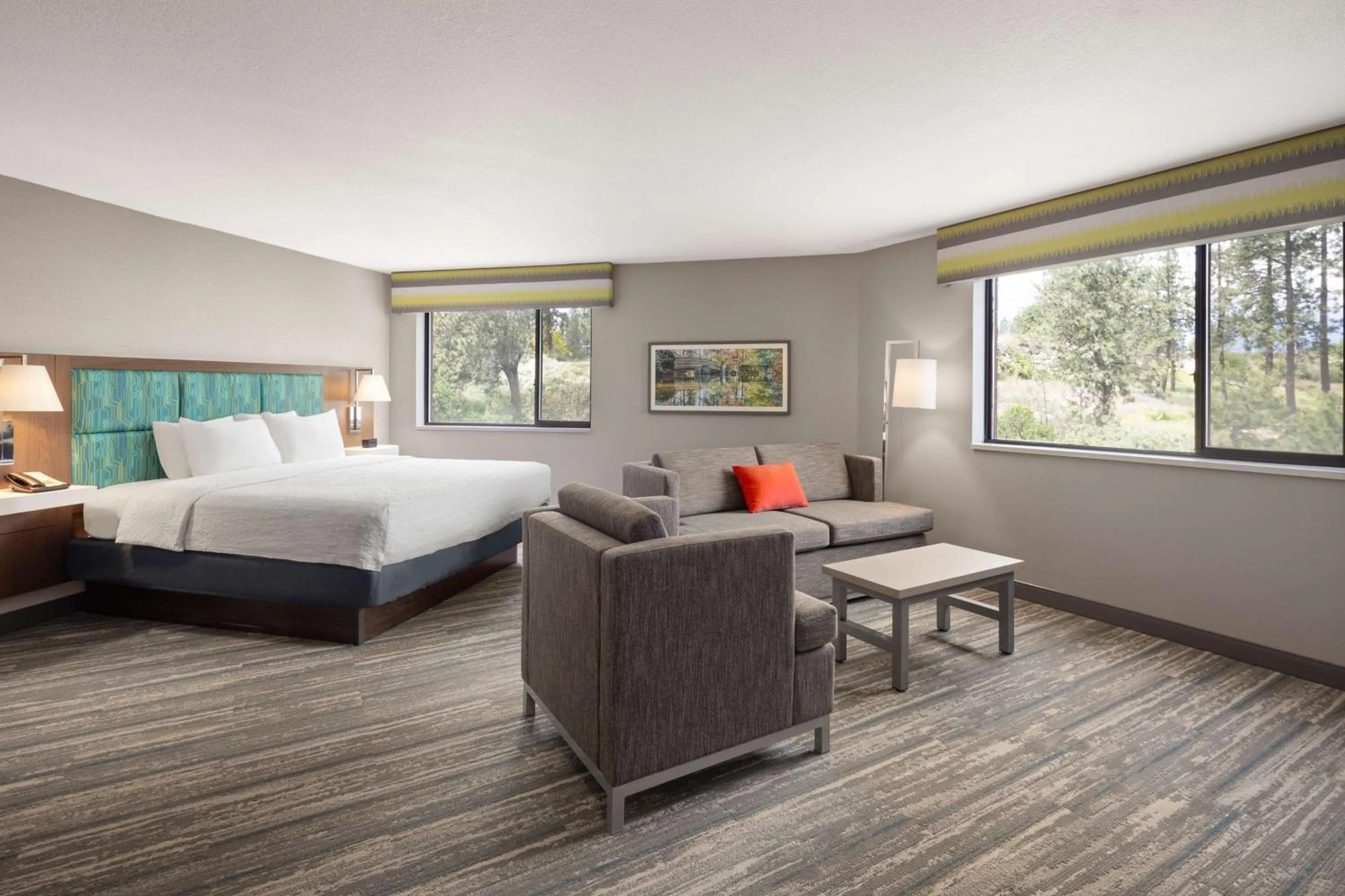 King Studio Suite - Non-Smoking in Hampton Inn Spokane Airport