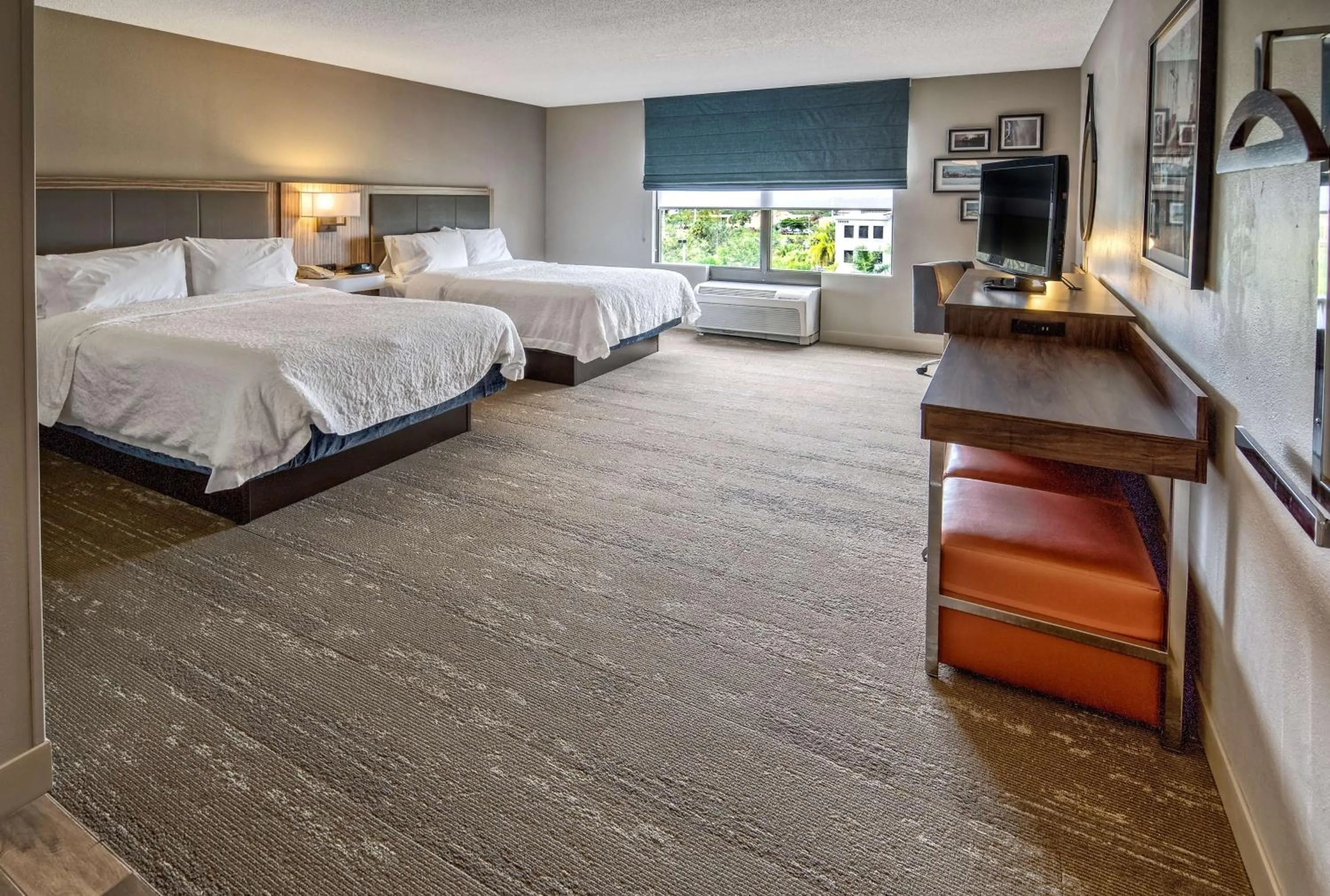 Queen Room with Two Queen Beds - Mobility and Hearing Access/Non-Smoking in Hampton Inn & Suites Fort Myers Estero