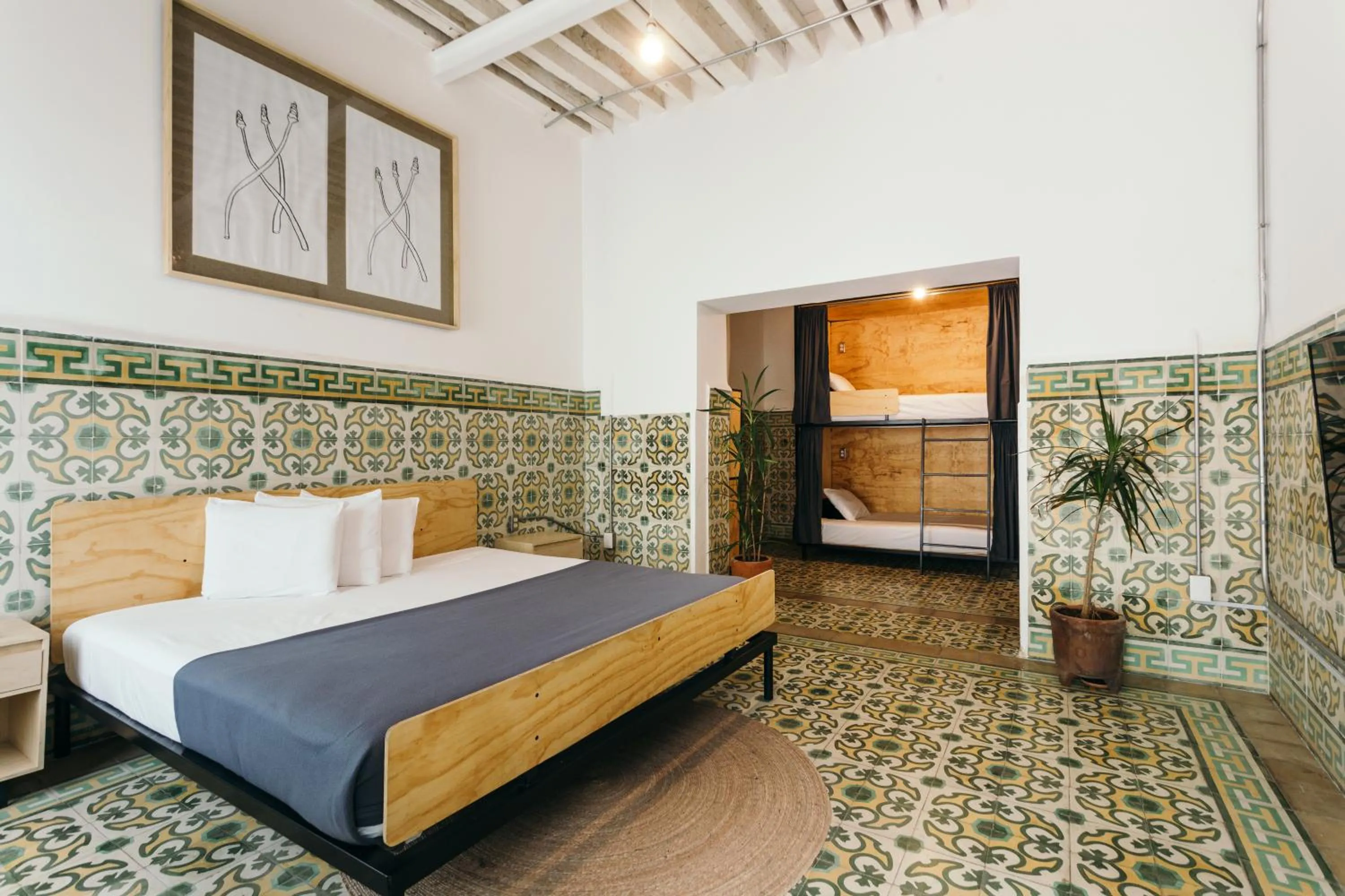 Double Room with Private Bathroom in CASA MX alameda