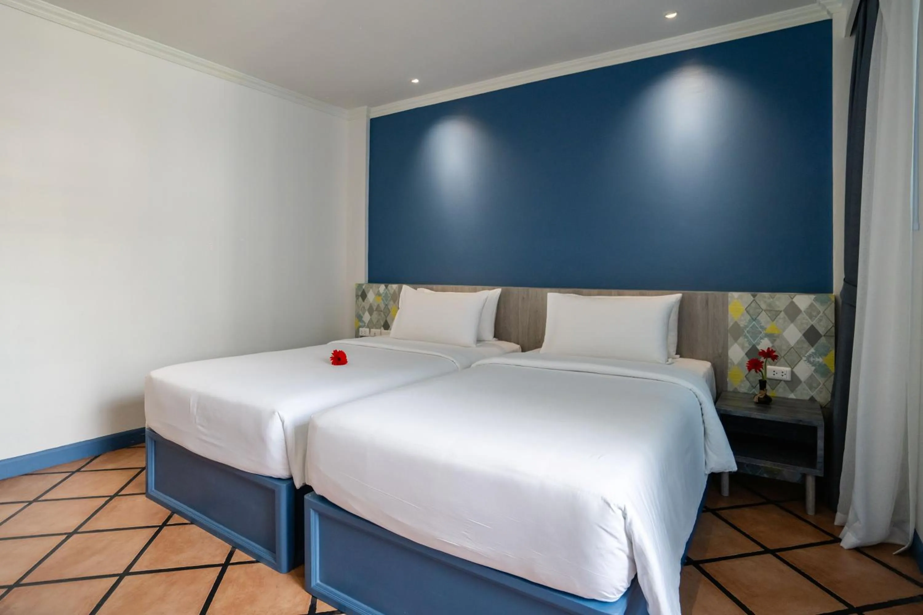 Superior Double or Twin Room with City View in Phuket Island View Resort - SHA Extra Plus