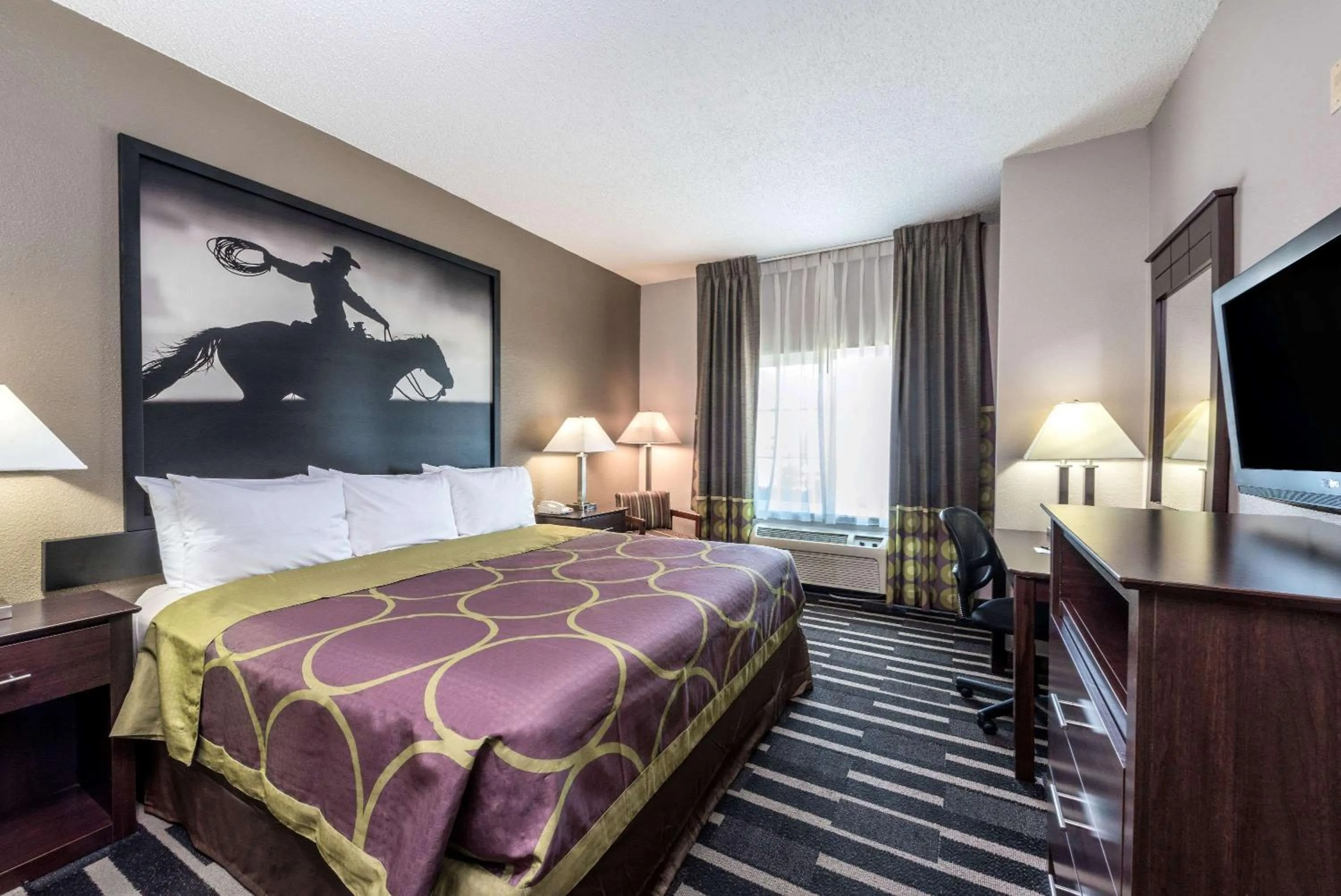 King Room - Non-Smoking in Super 8 by Wyndham Fort Worth North