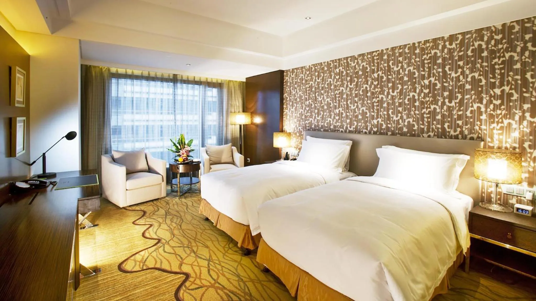 Deluxe Twin Room in Kempinski Hotel Chongqing - Complimentary 500ml Home-Brewed beer voucher upon check-in