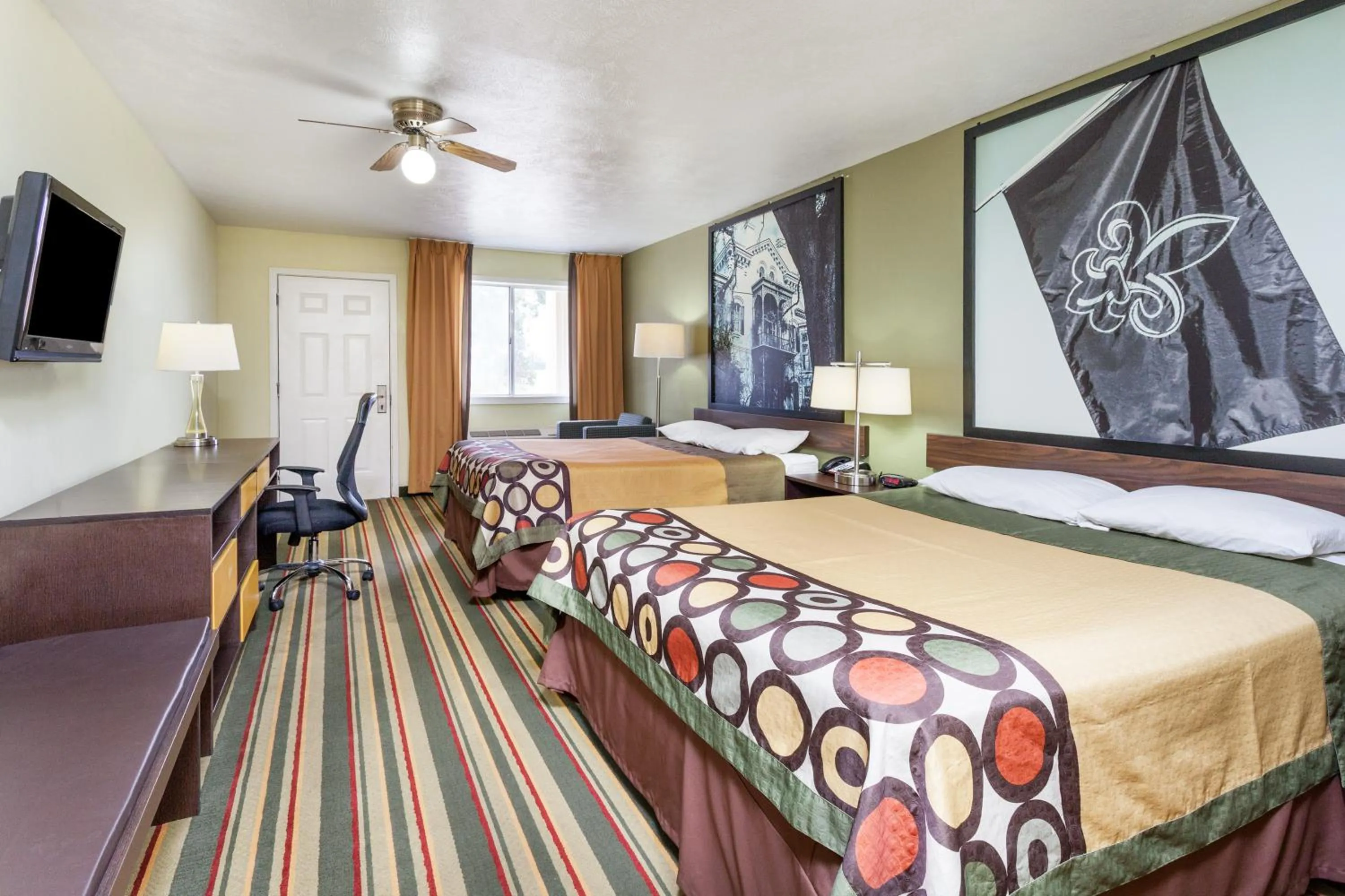 Queen Room with Two Queen Beds - Non-Smoking in Super 8 by Wyndham Brookhaven