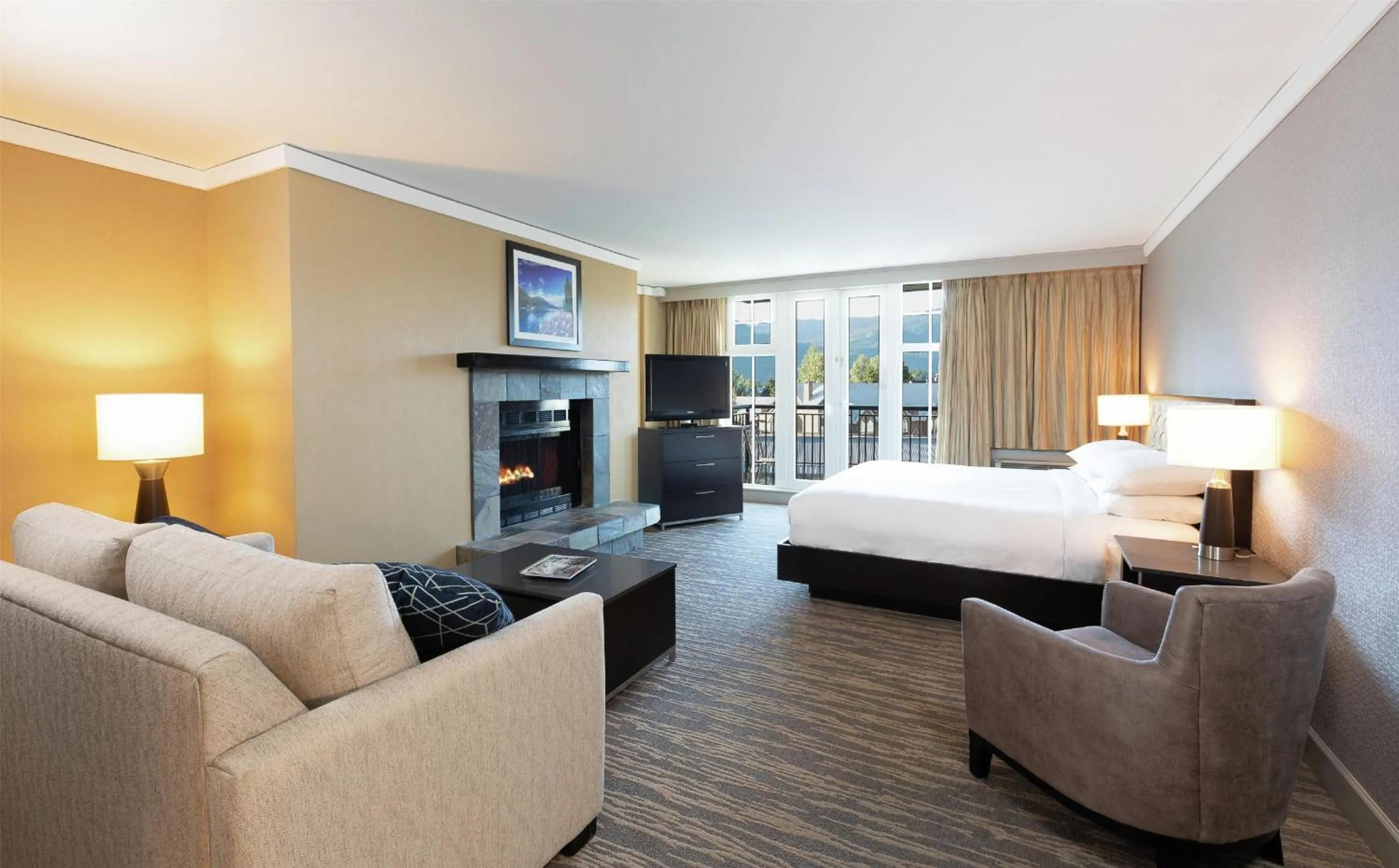 Premier Studio with King Bed  in Hilton Whistler Resort & Spa
