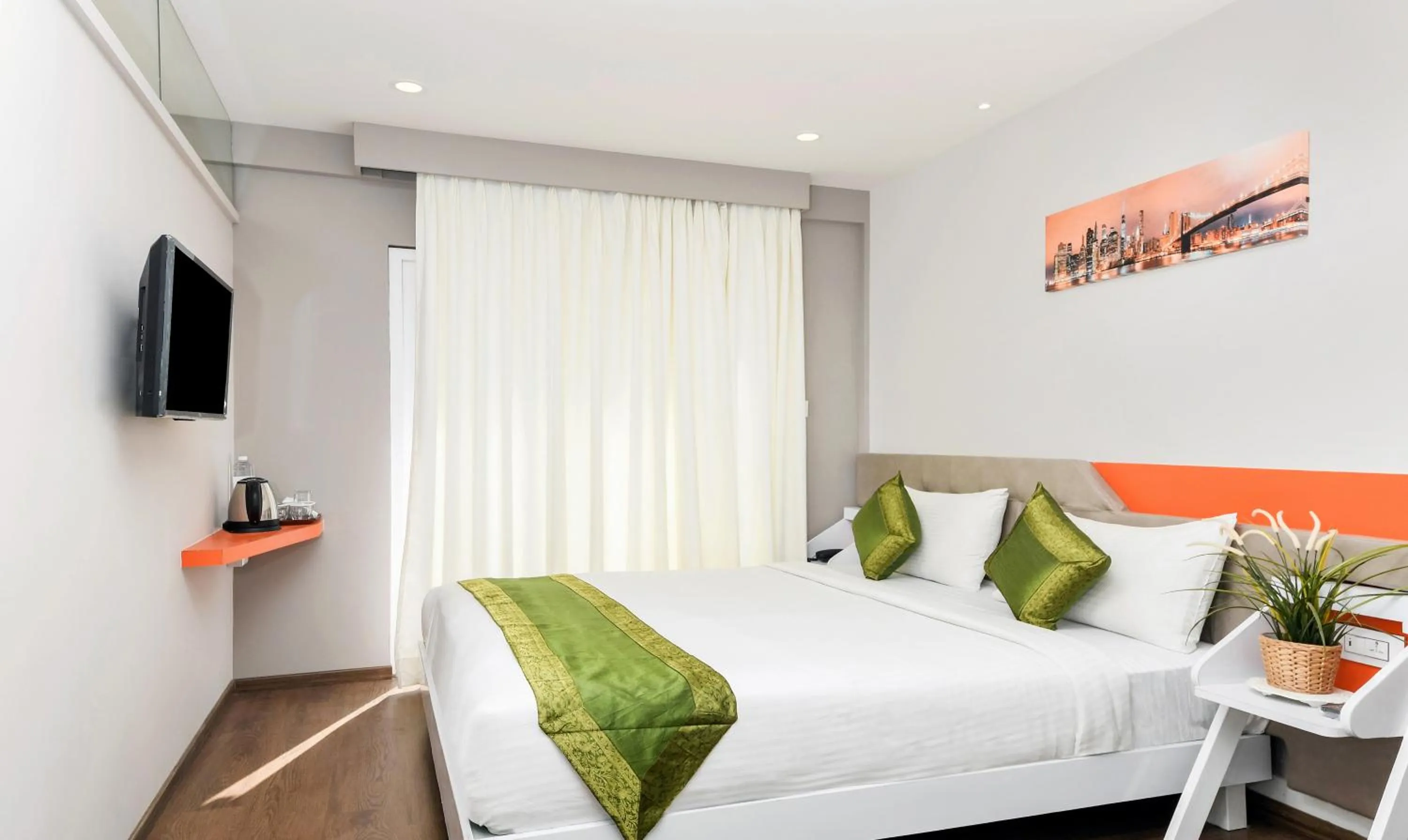 Standard Double Room - single occupancy in Treebo Stay Tuned JP Nagar