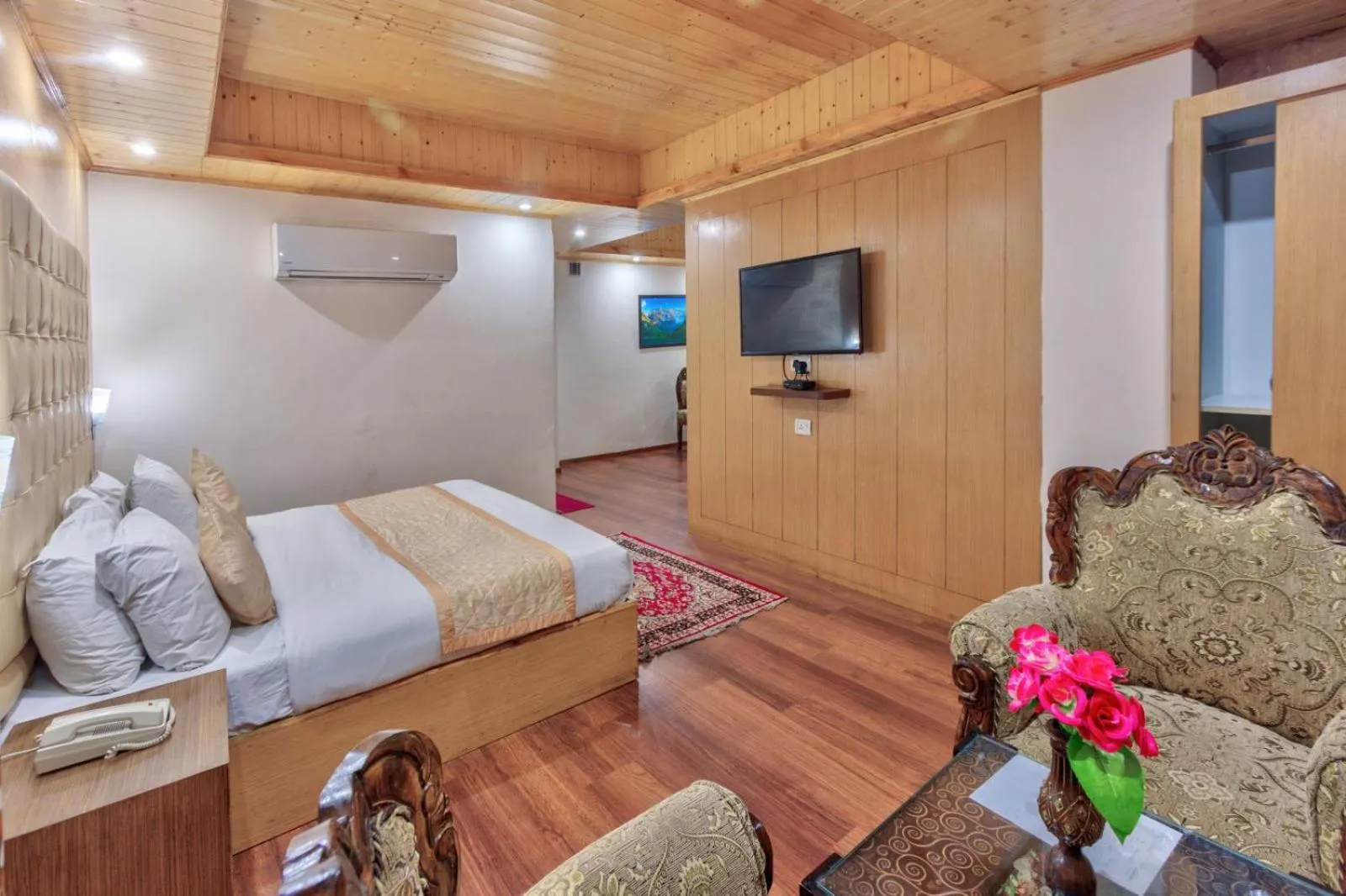 Superior Suite in Grand Krisa Resort & SPA, Manali Experience Luxury With all Weather ACs in Every Room