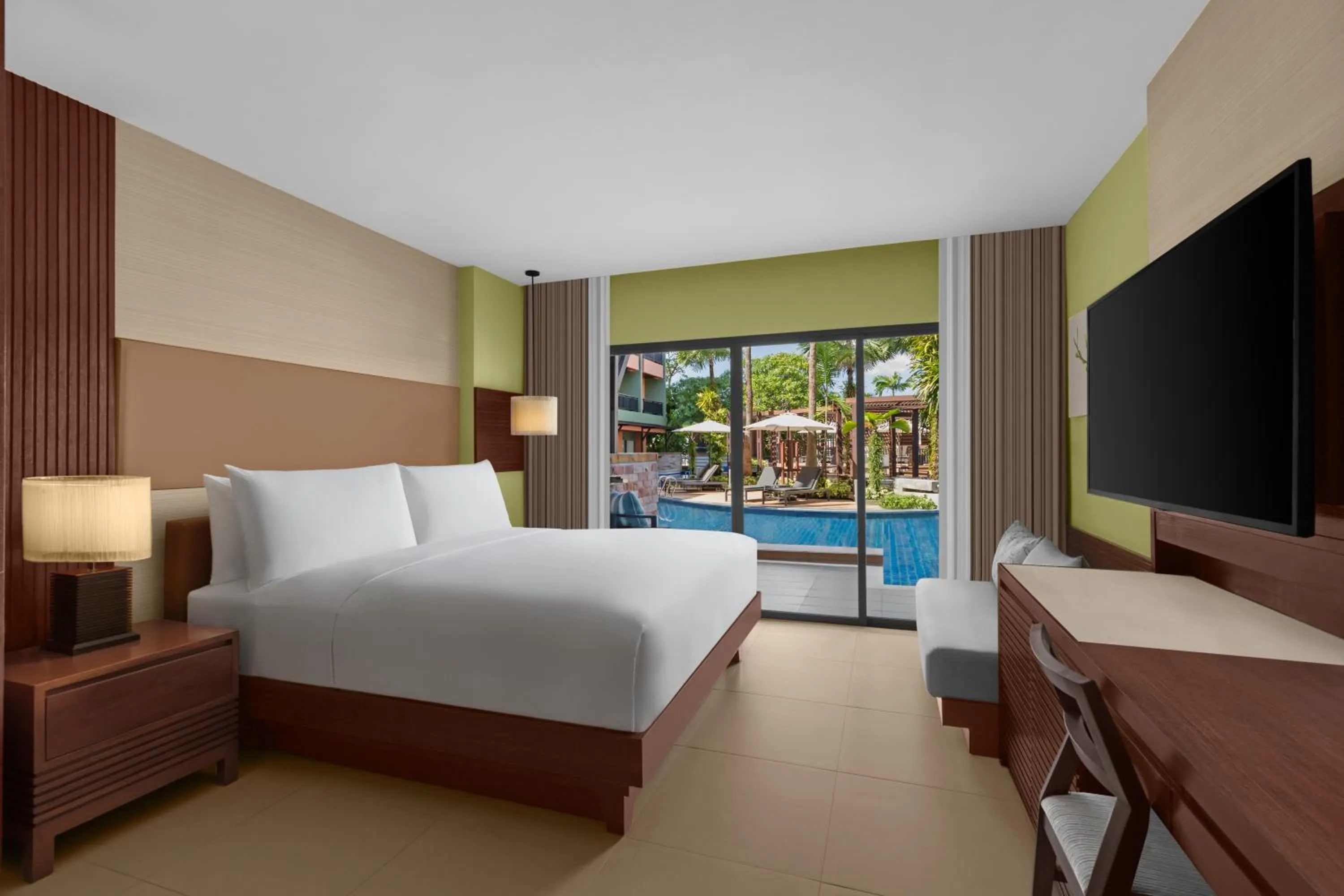 Superior Guest Room 1 King Pool Access in Patong Merlin Hotel - SHA Plus