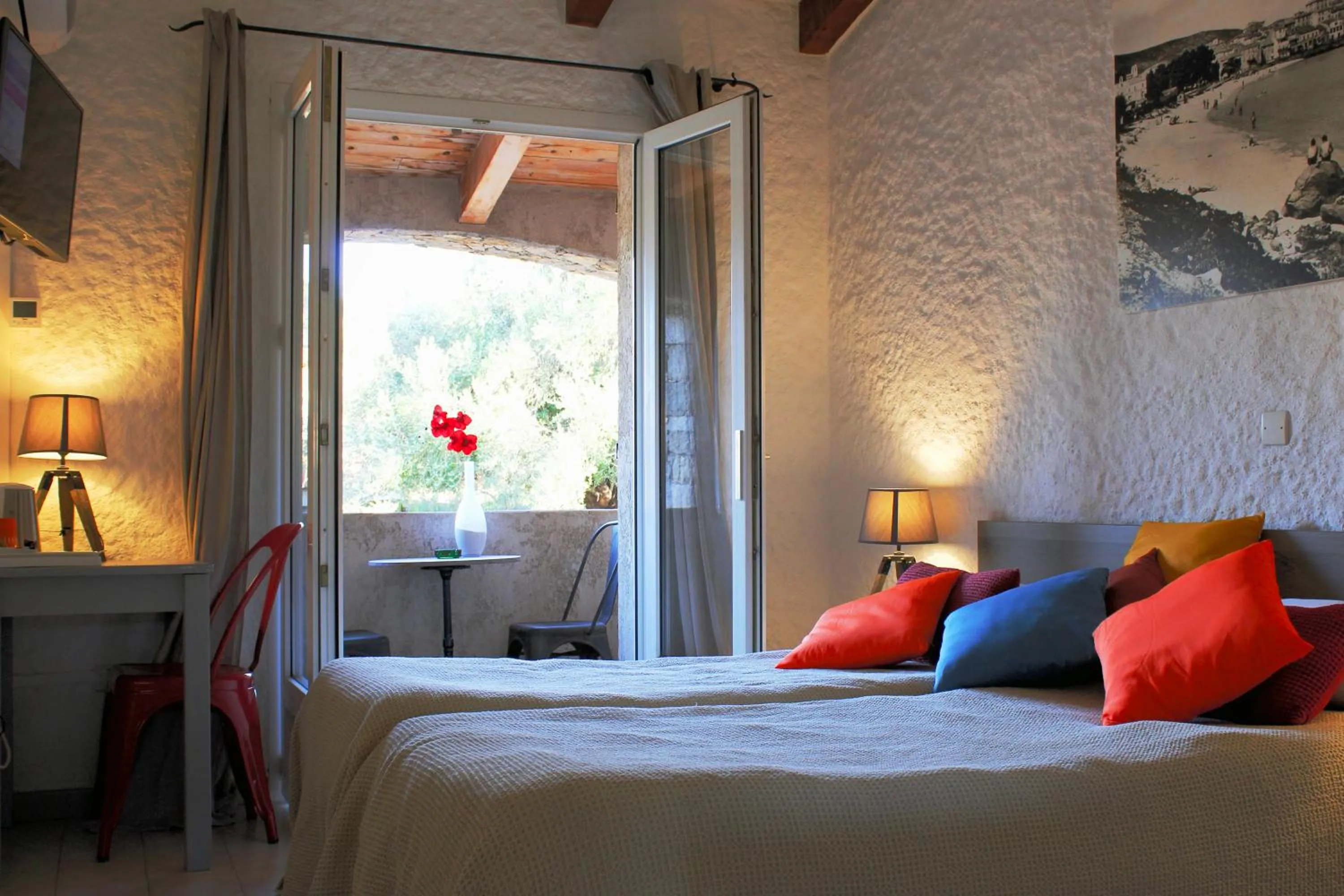 Twin Room in Hôtel Casa Rossa & Spa