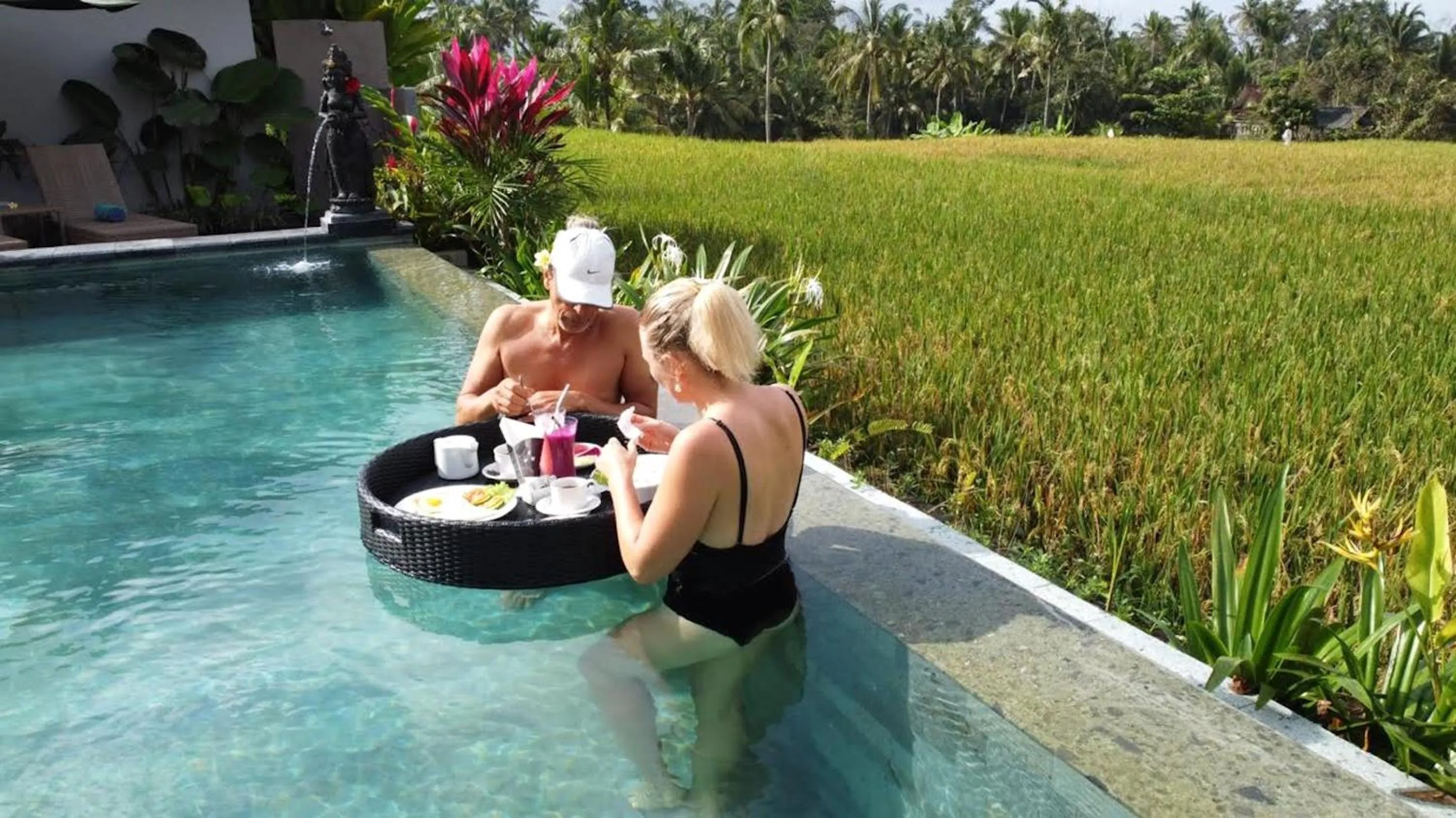 Bungalow Garden View with One Time Floating Breakfast in Paraiso Cottage Ubud