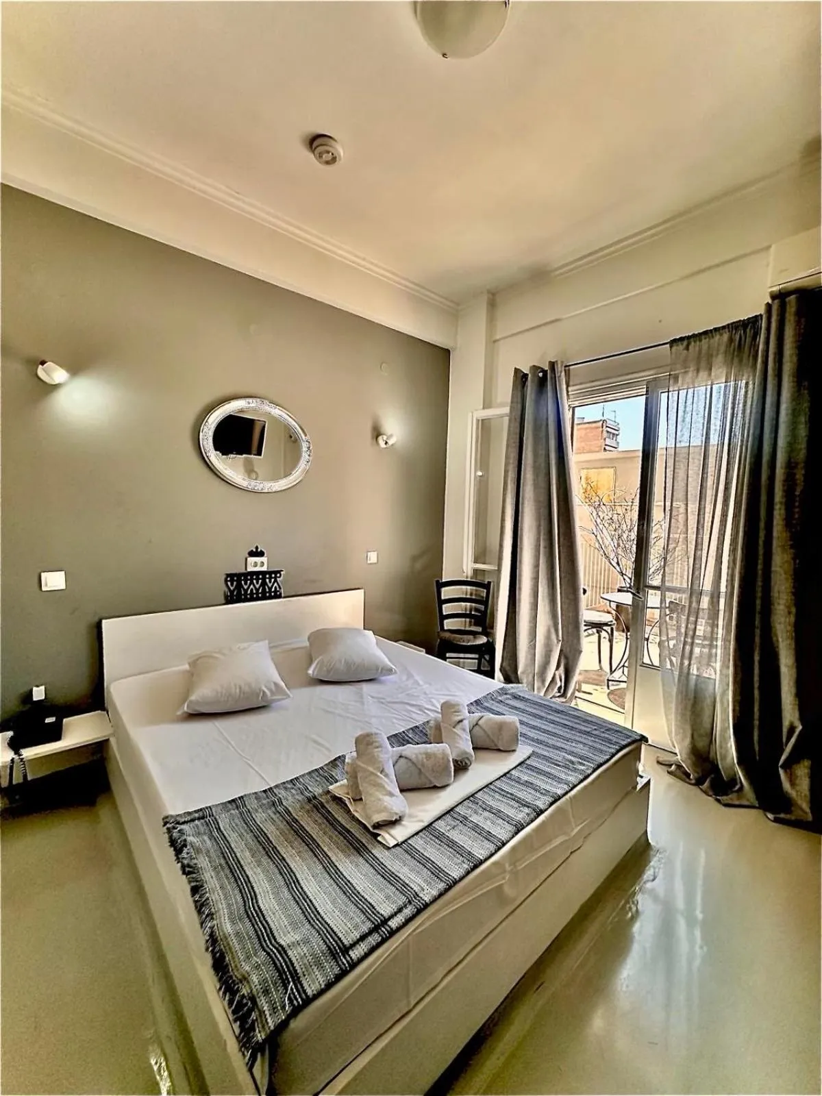 Double or Twin Room with Shared Bathroom in Sparta Team Hotel