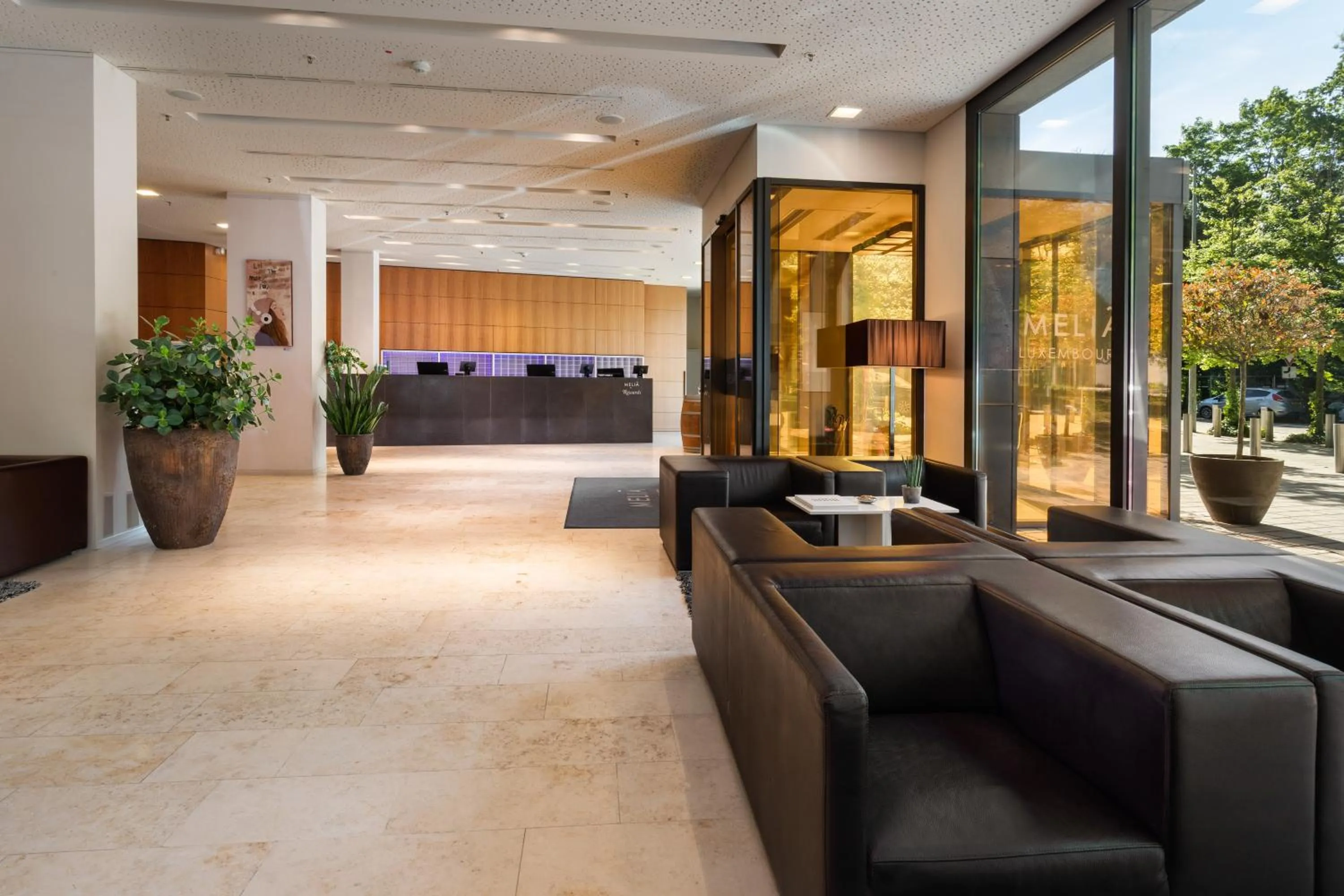 Living room in Melia Luxembourg