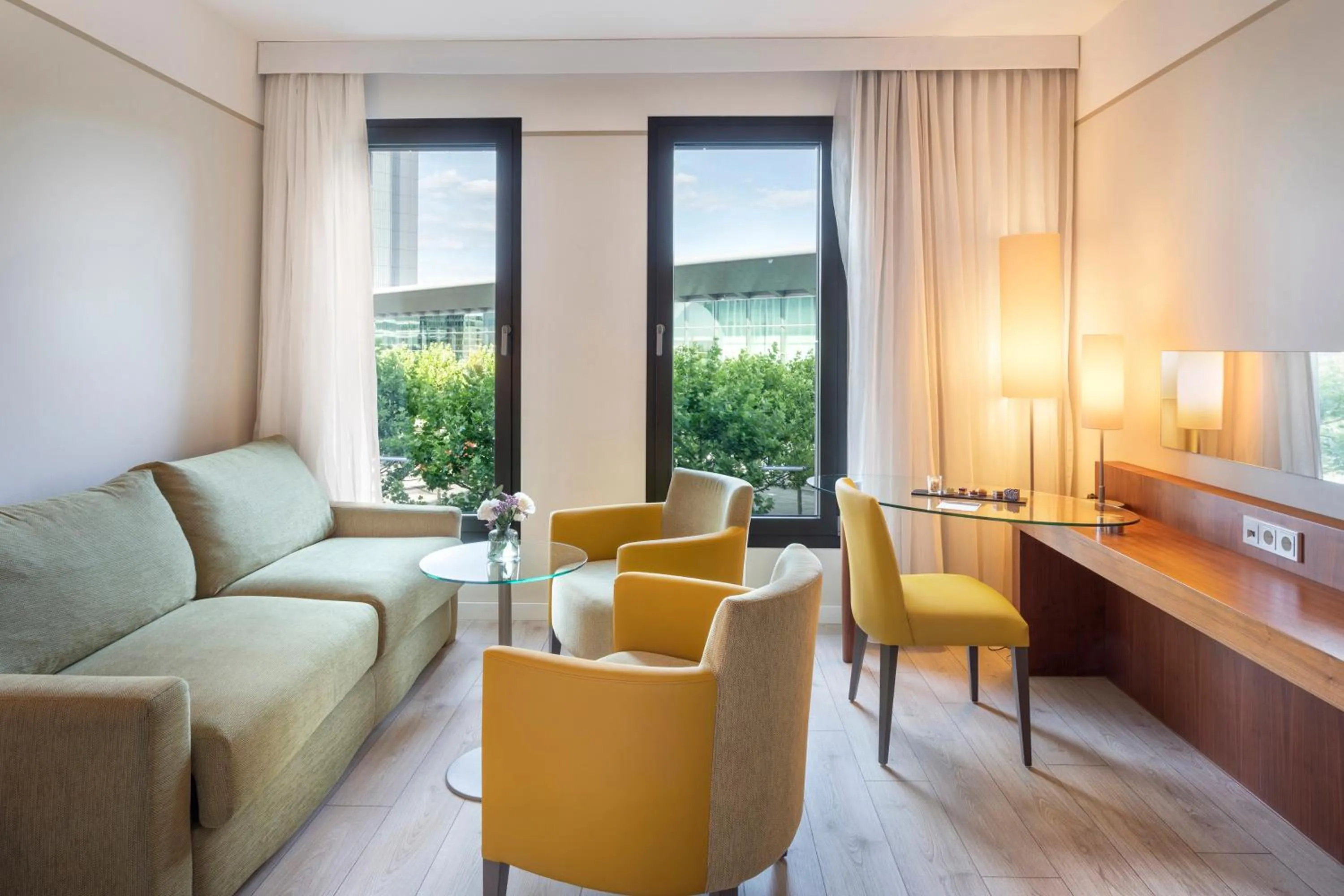 Living room in Melia Luxembourg