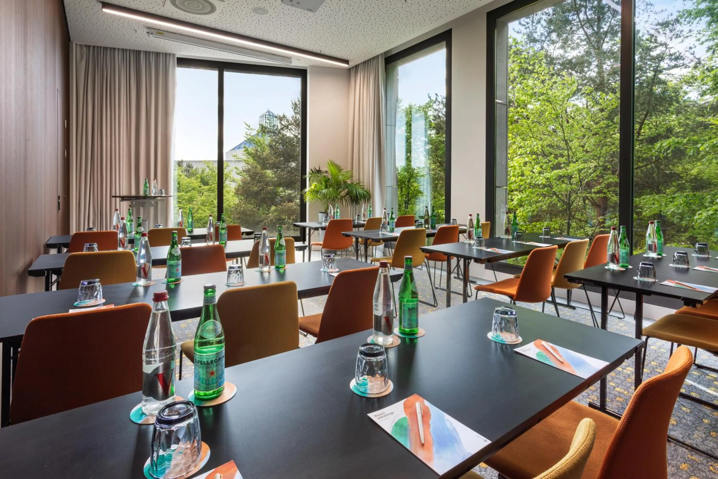 Garden in Melia Luxembourg