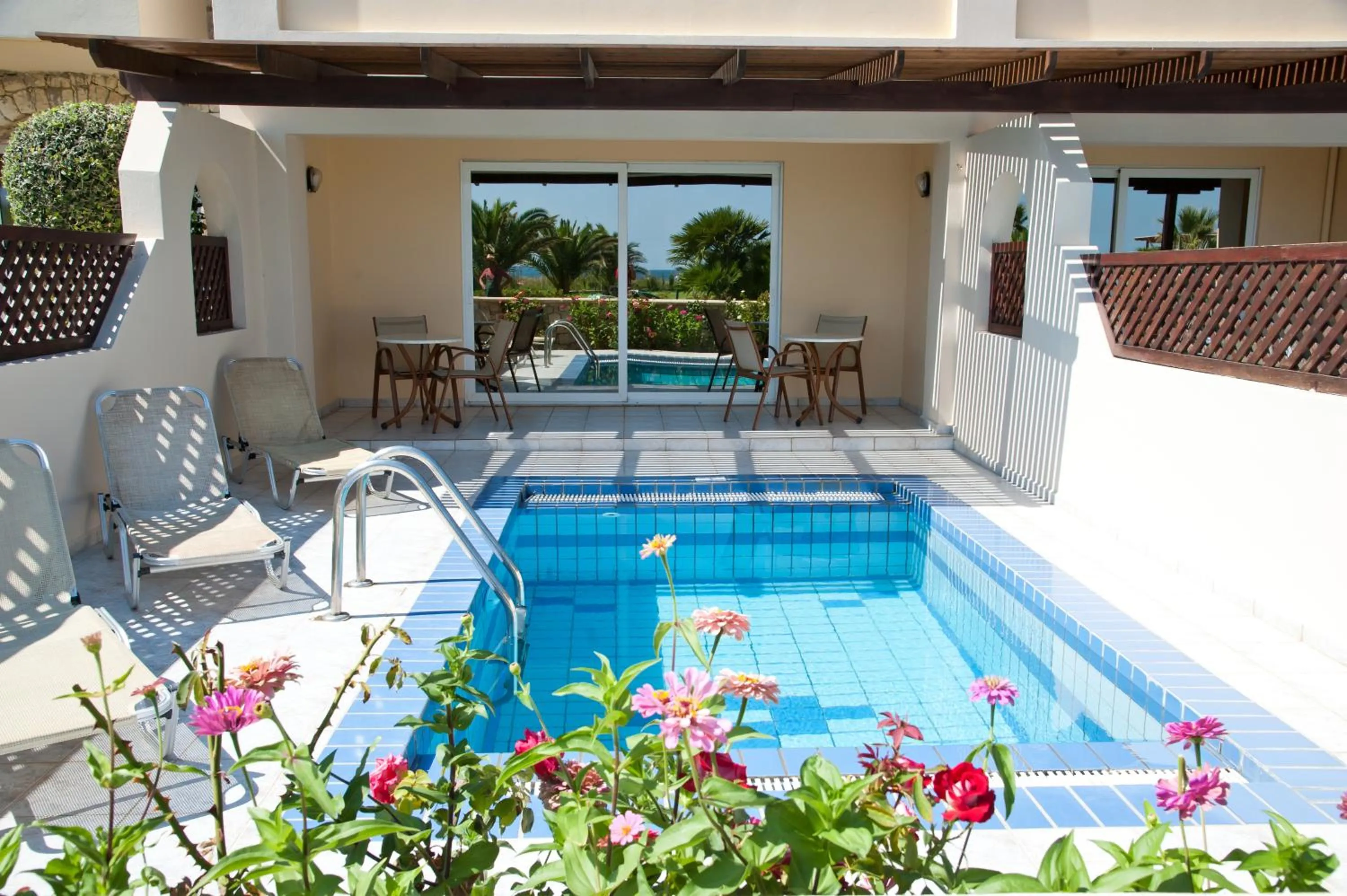 Junior Suite with Private Pool in Vantaris Palace