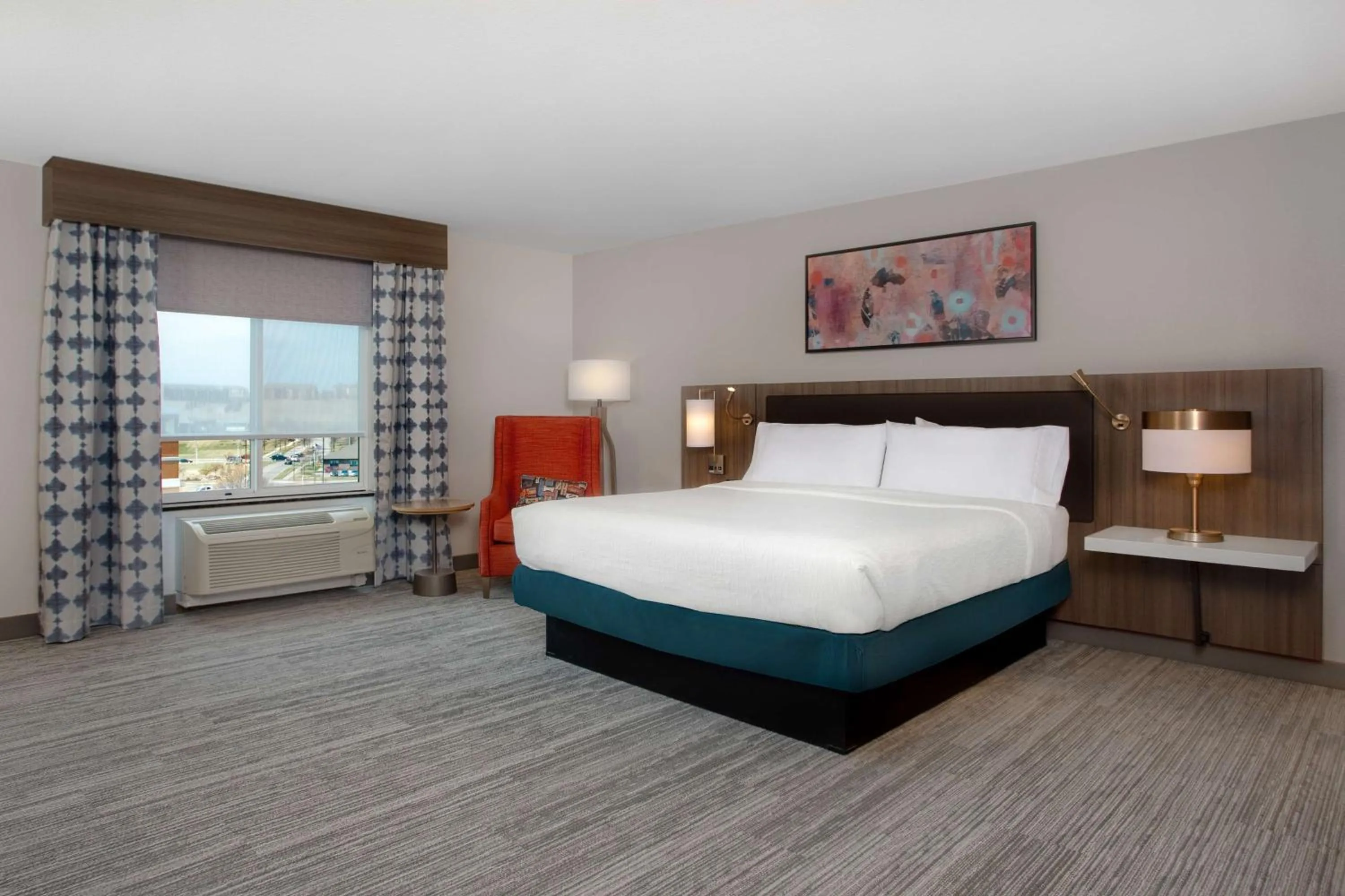 King Room with Roll-In Shower - Mobility Access in Hilton Garden Inn Omaha West