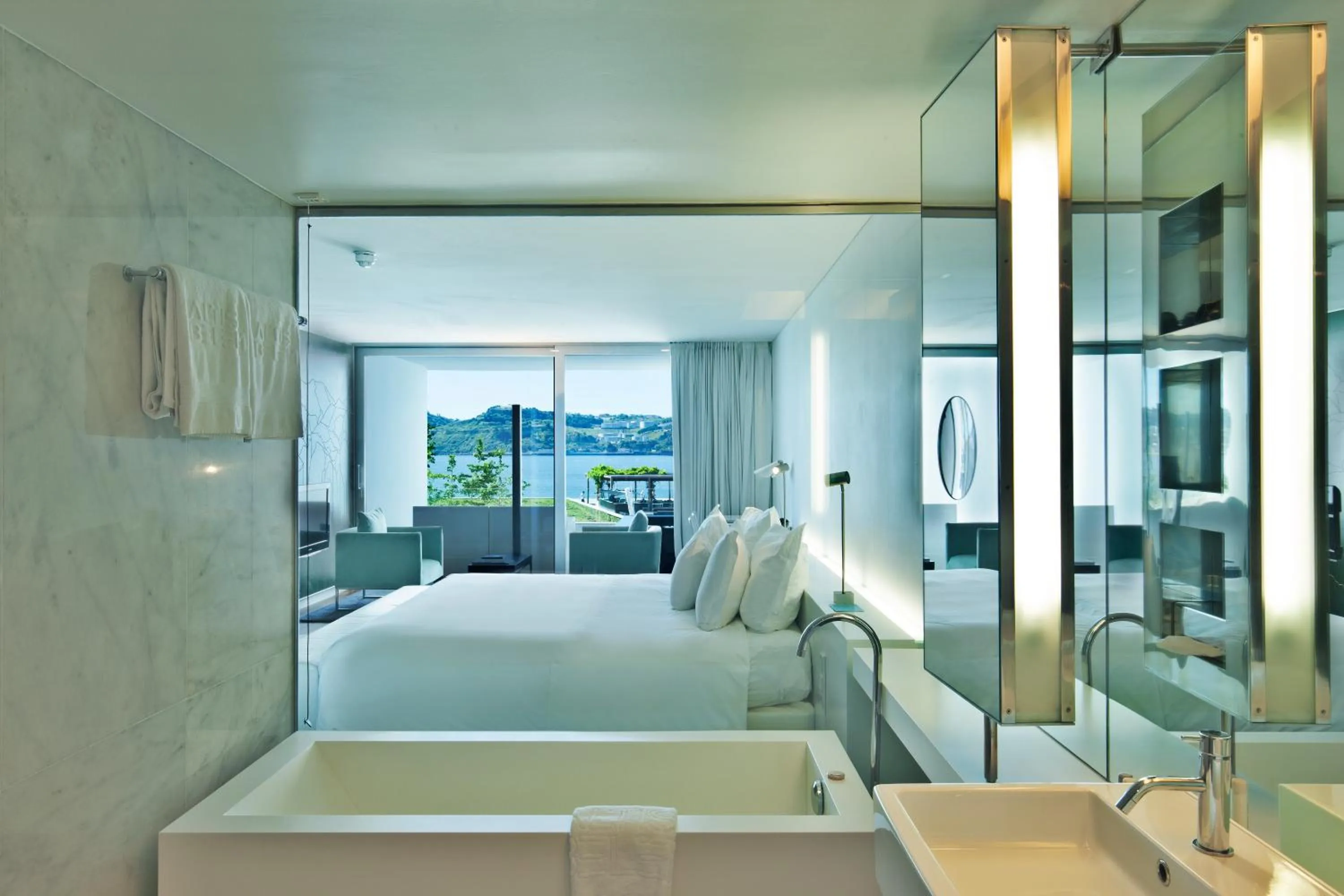 Deluxe Double or Twin Room with Garden View in Altis Belem Hotel & Spa, a Member of Design Hotels