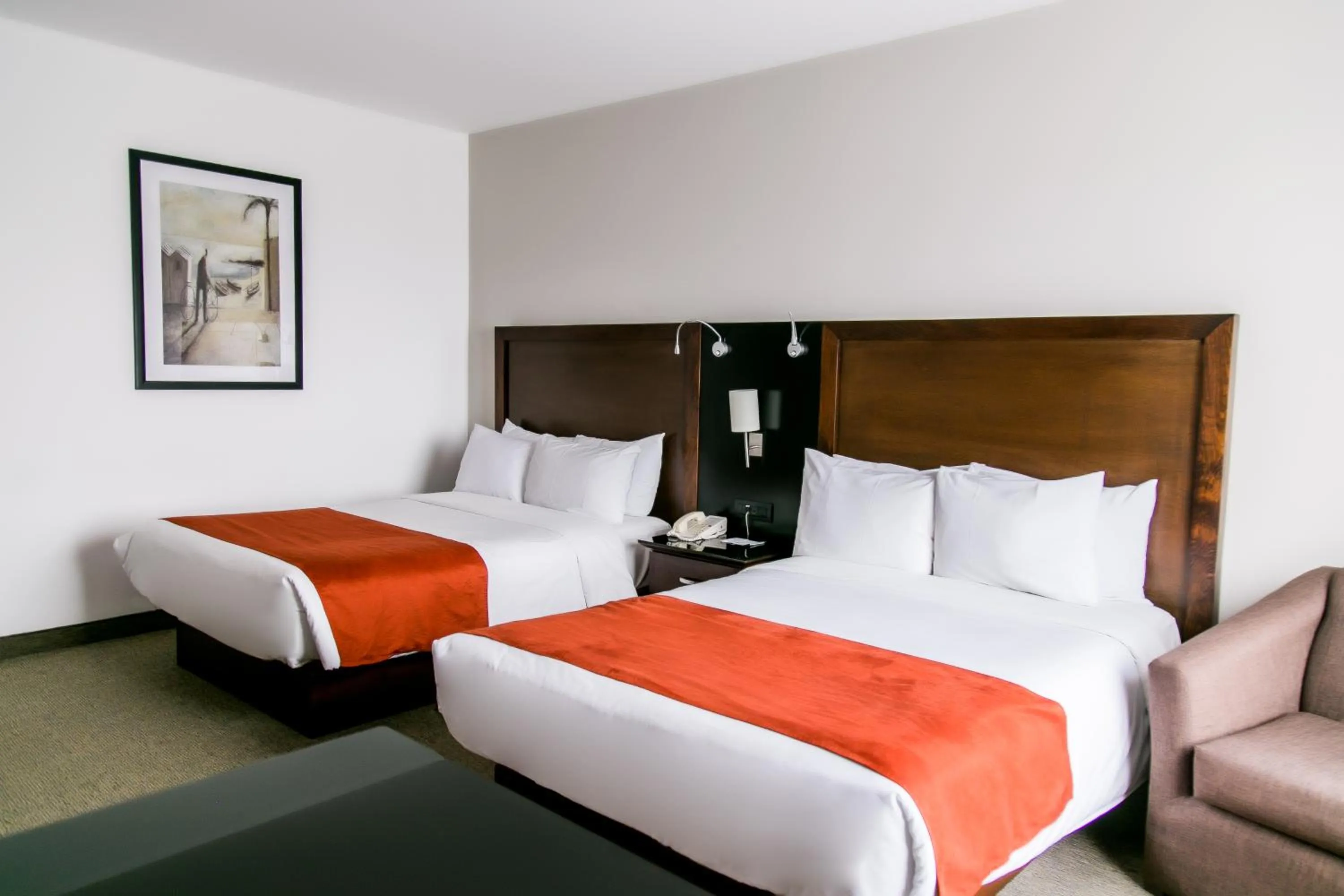 Double Room with Two Double Beds in Radisson Poliforum Plaza Hotel Leon