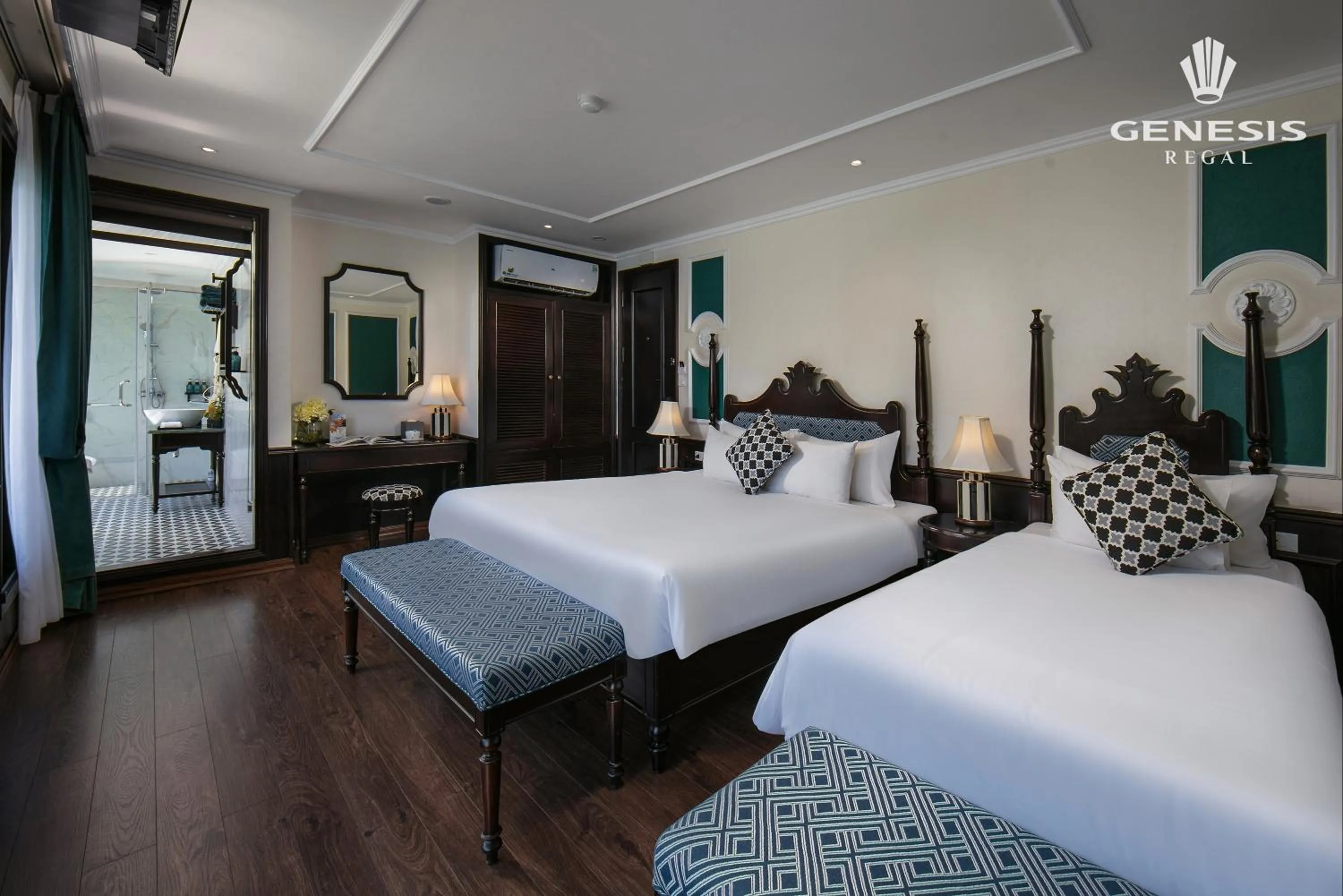 Junior Family/Triple Suite Full Ocean View- Private Balcony-2 Days 1 Night in Genesis Luxury Regal Cruise by Premier Group