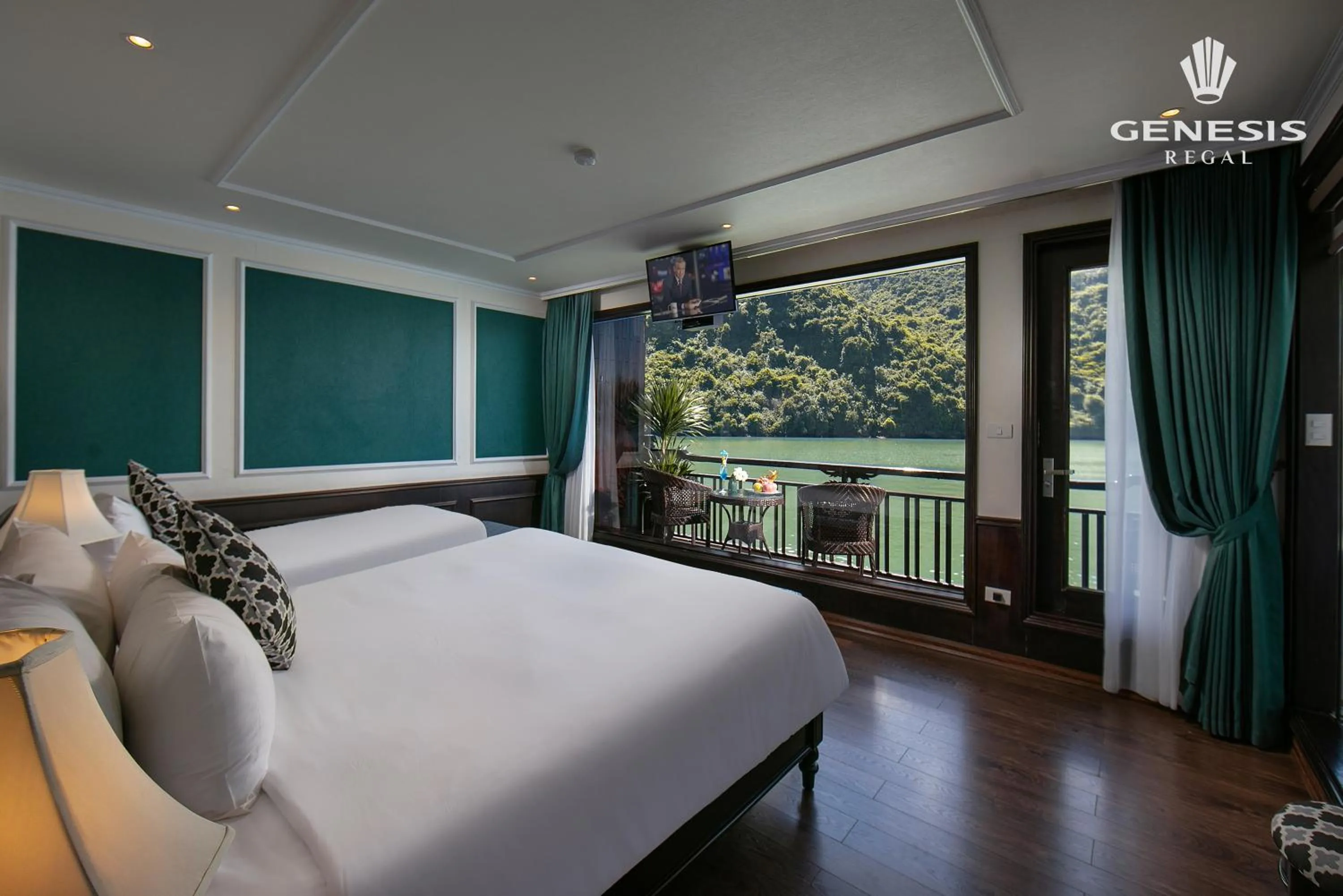 Senior Family Suite Full Ocean View - 2 Days 1 Night - Upper Floor  in Genesis Luxury Regal Cruise by Premier Group