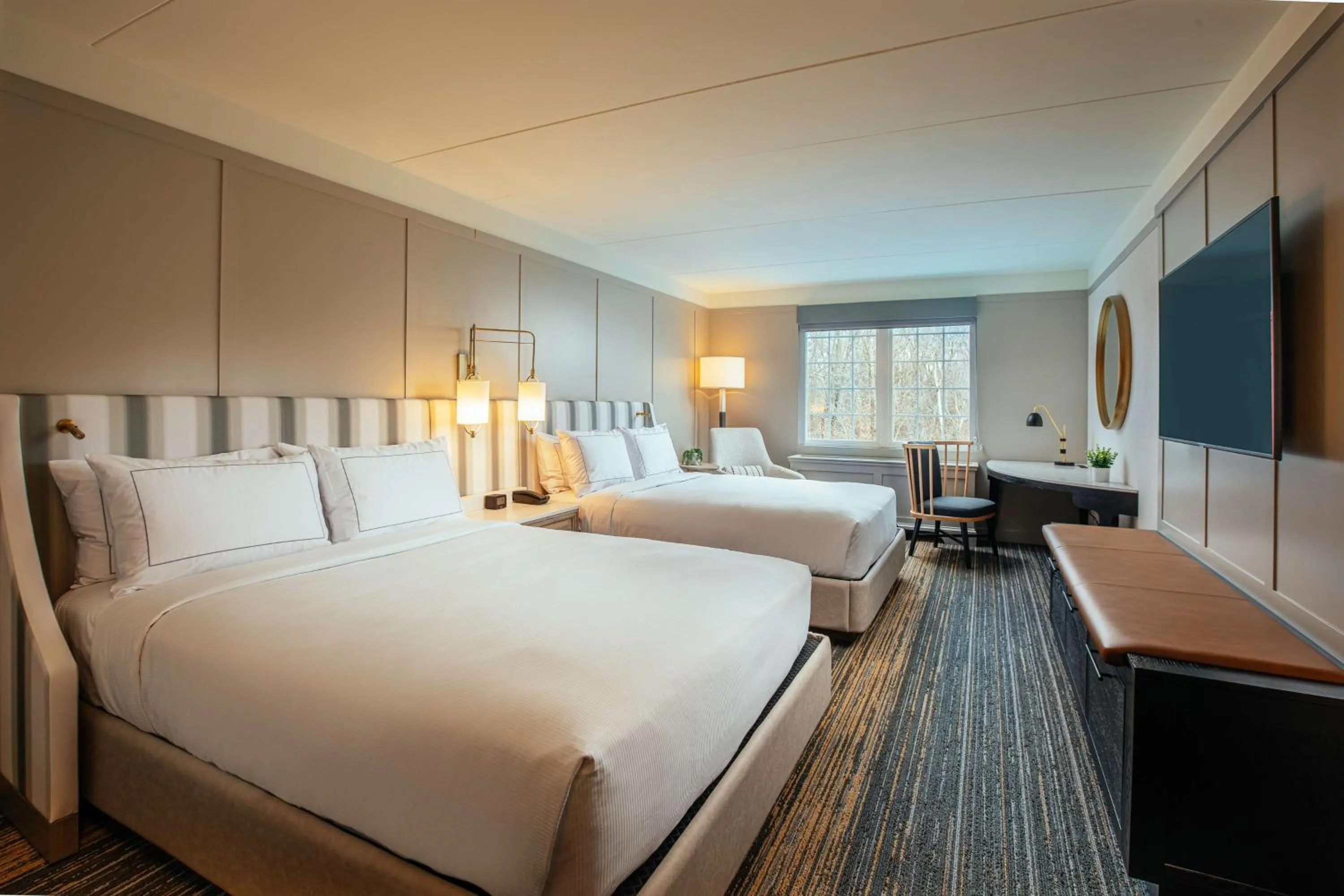 Queen Room with Two Queen Beds in Somerset Hills Hotel, Tapestry Collection by Hilton