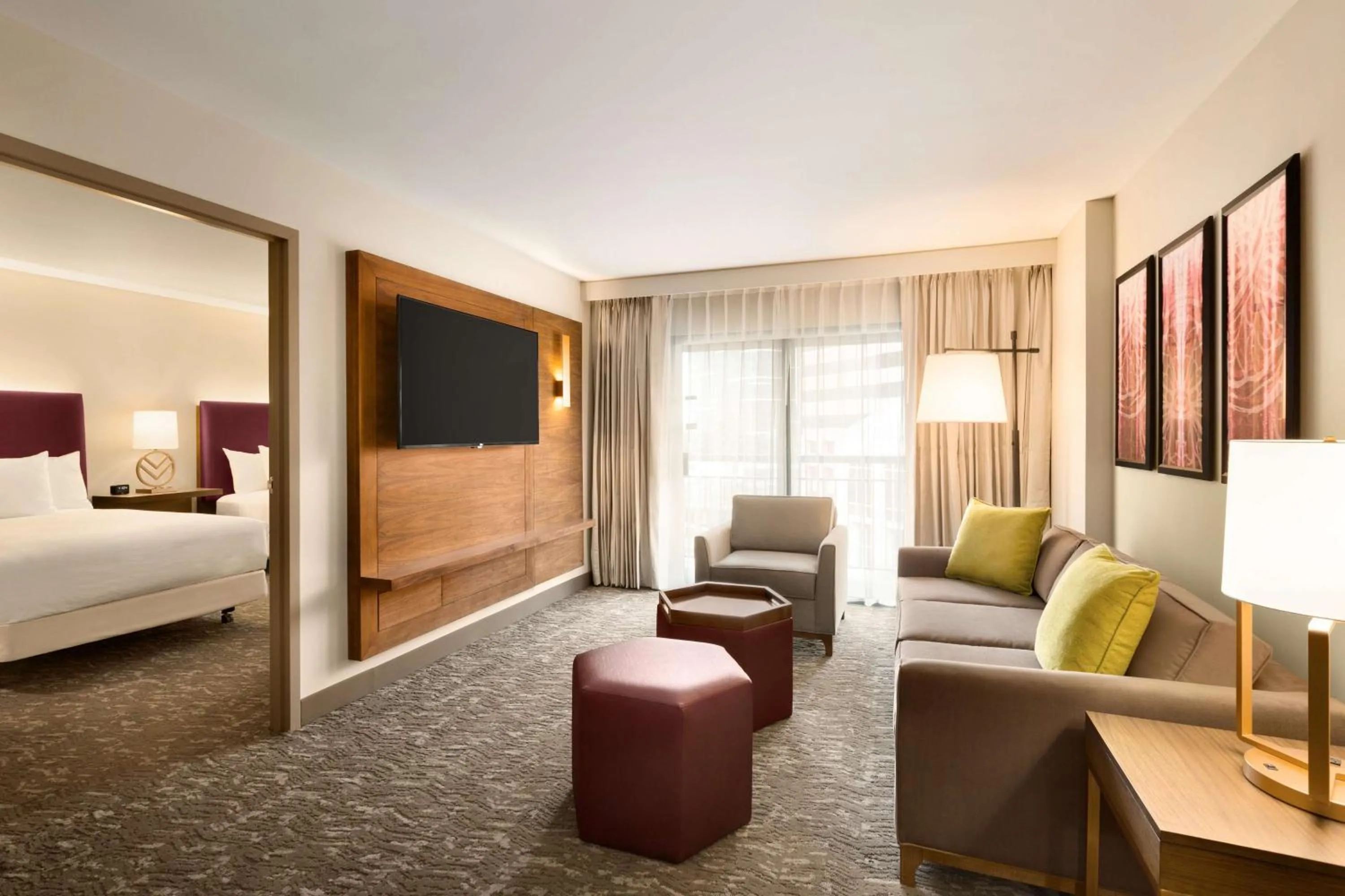 Suite with Two Queen Beds - Hearing Access/Non-Smoking in Embassy Suites by Hilton Phoenix Downtown North