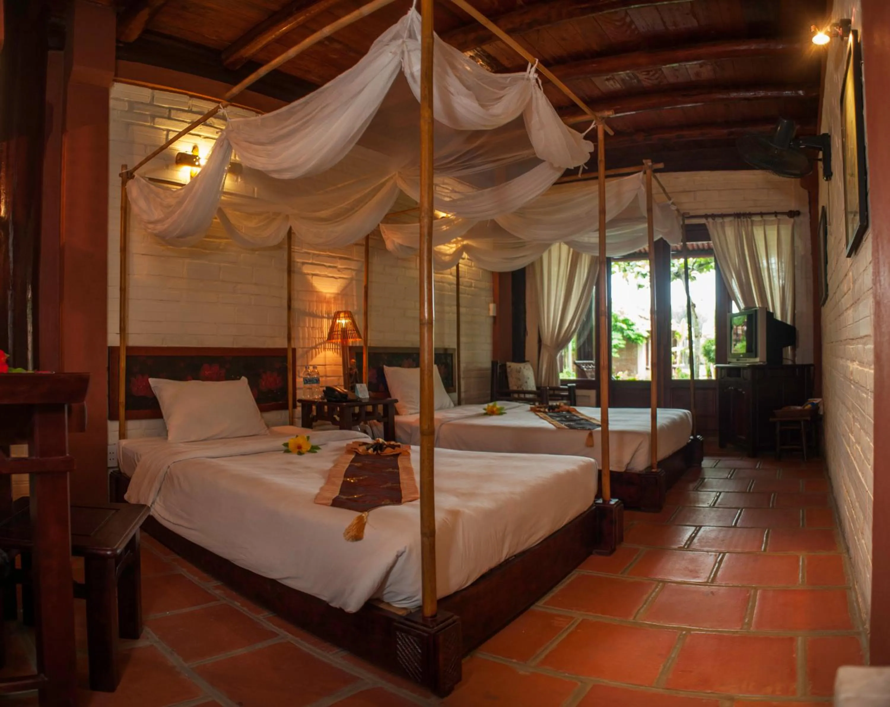 Superior Double or Twin Room with Garden View in Van Chai Resort