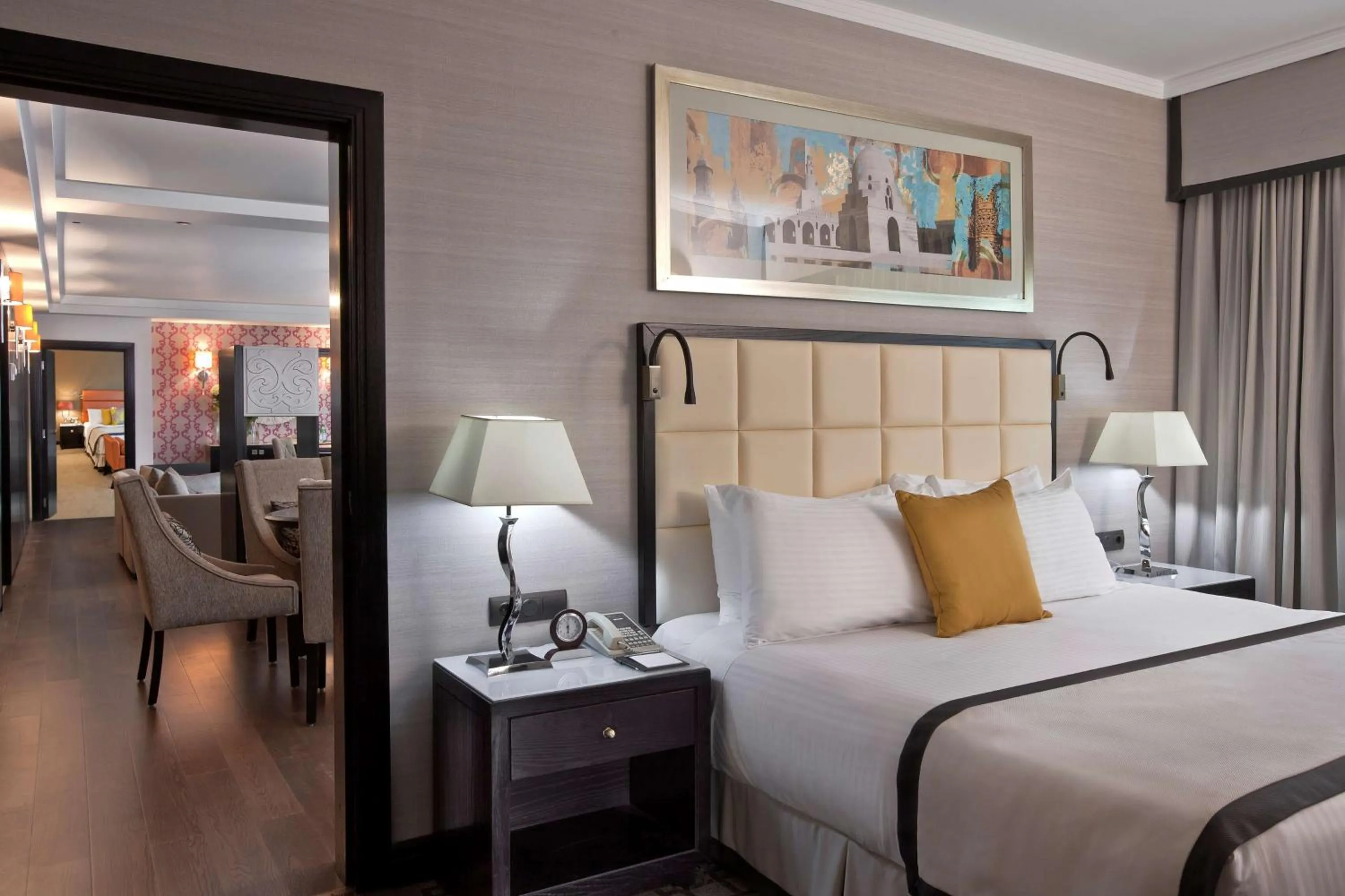 Diplomat Suite Pool View in Hilton Cairo Heliopolis Hotel