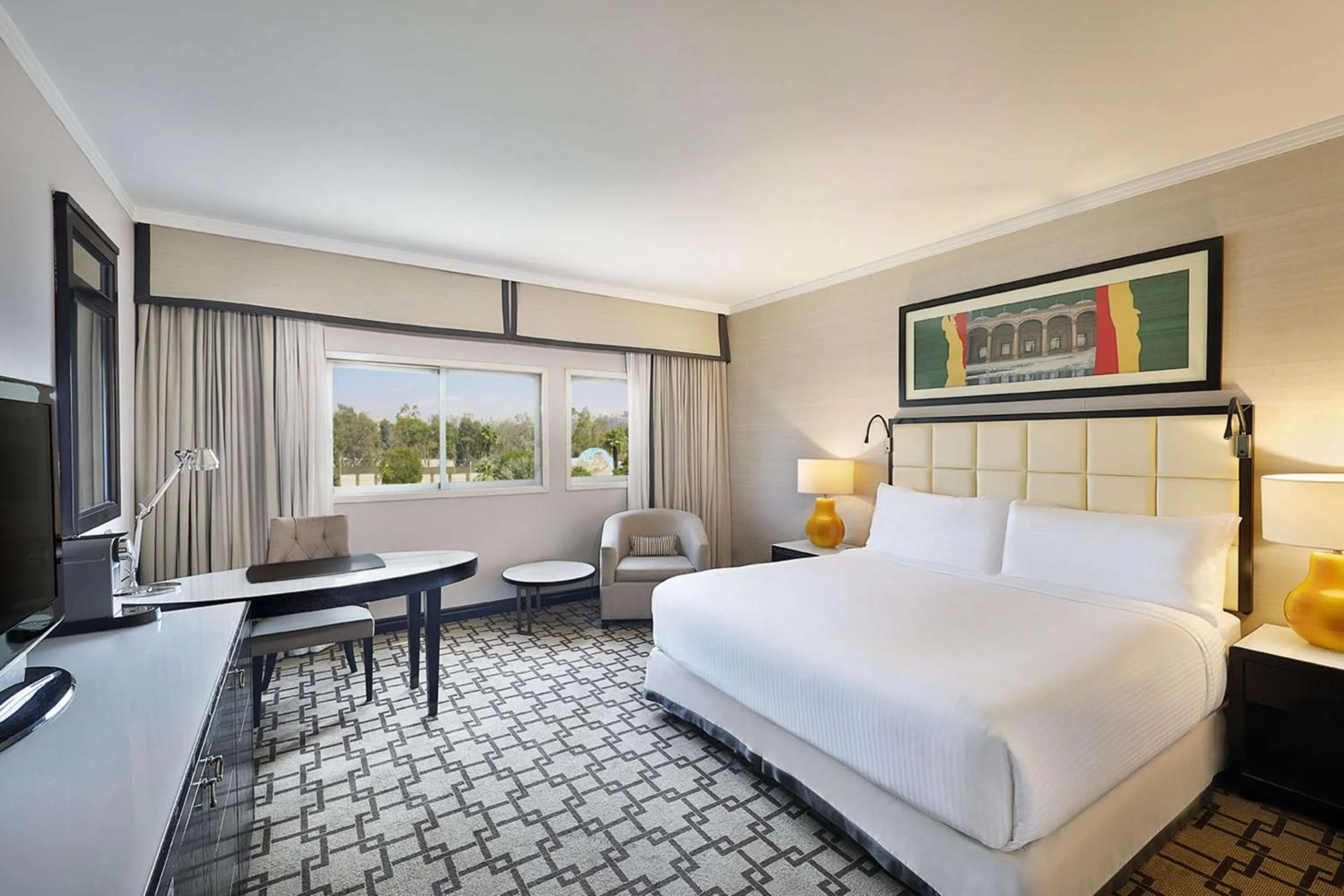 Executive King Room in Hilton Cairo Heliopolis Hotel