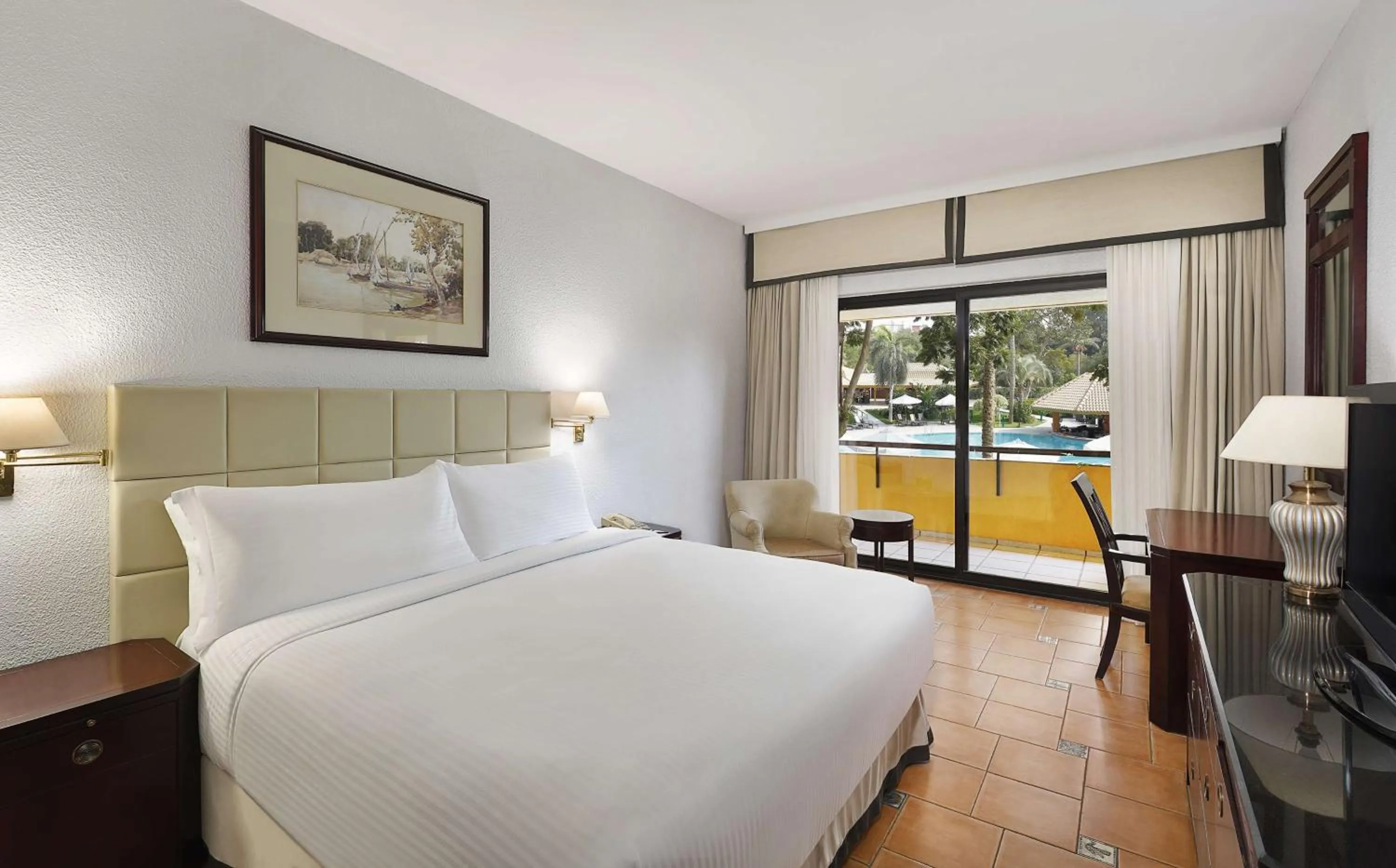 King Cabana with Pool View in Hilton Cairo Heliopolis Hotel