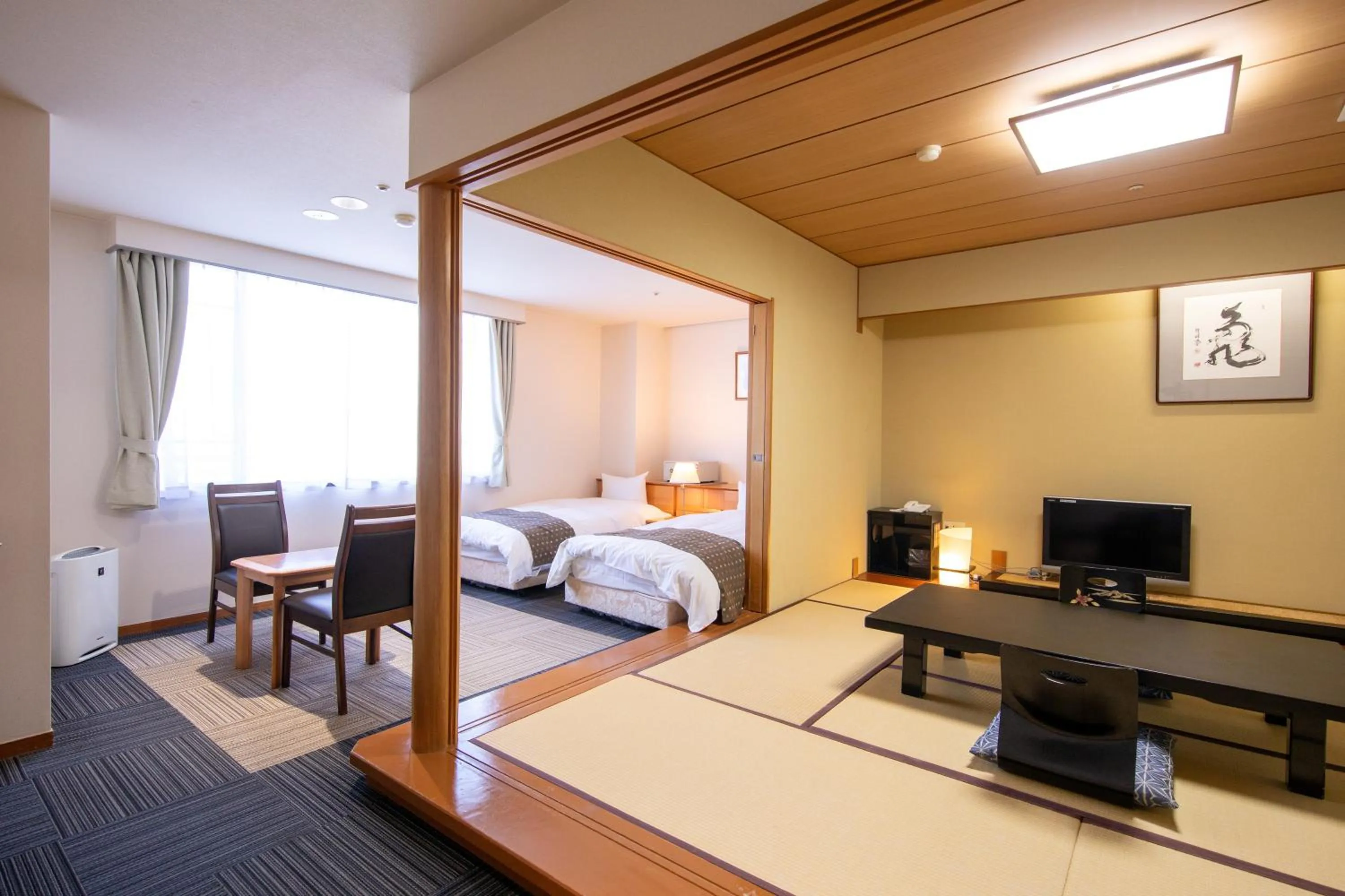 Room with Tatami Area in Yufuin Hotel Shuhokan