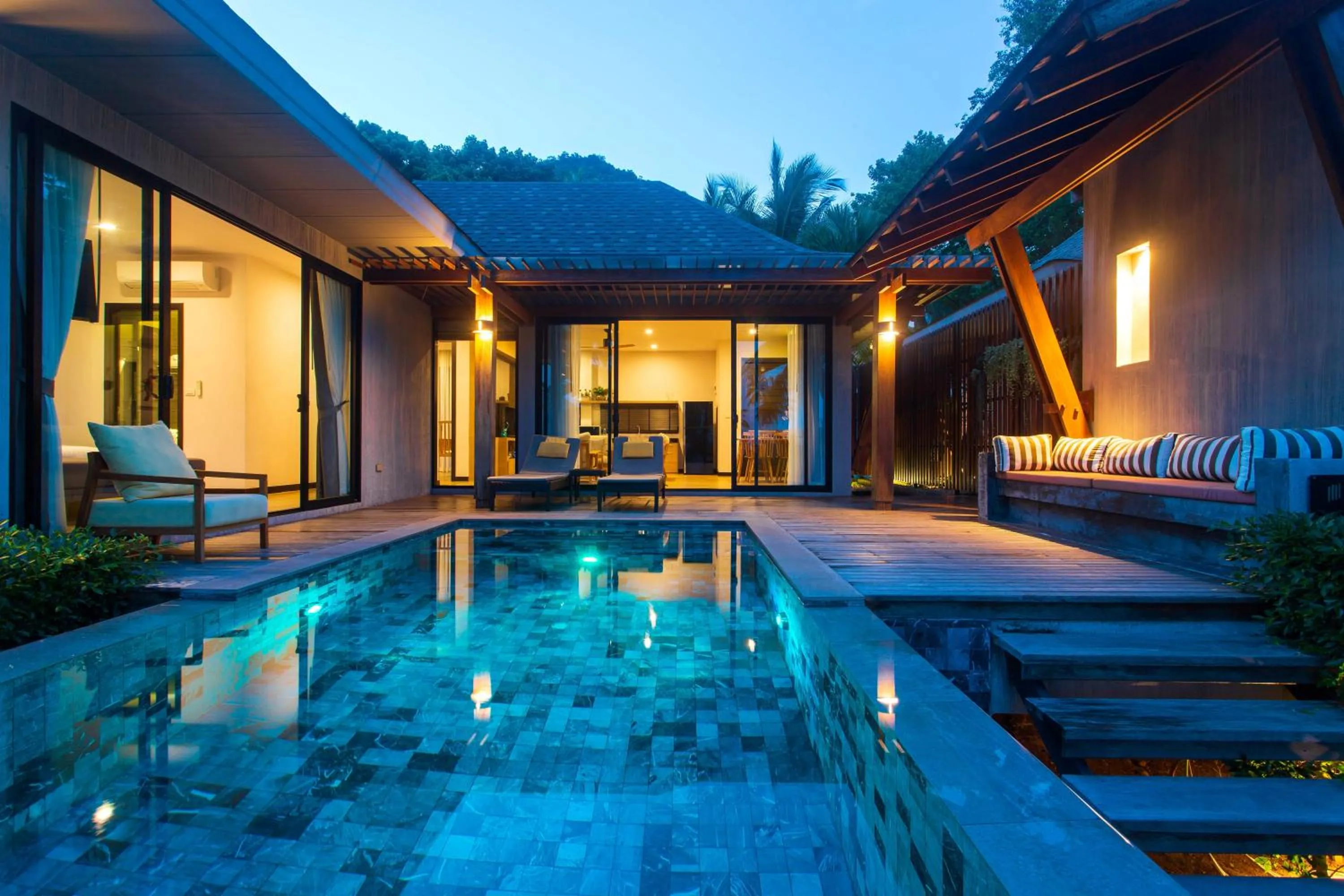 Two Bedroom villa with Private Pool in CHUZ Villas Samui SHA Plus