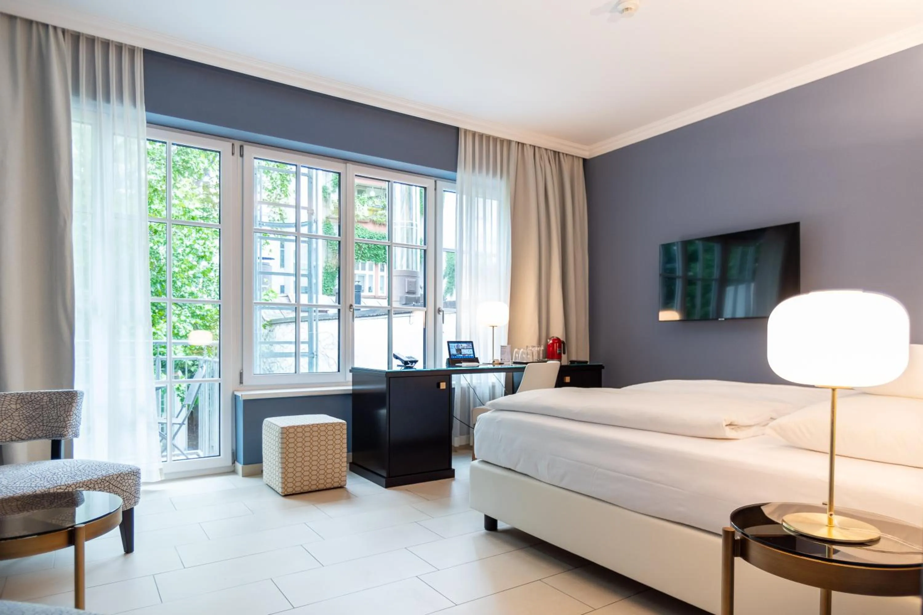 Suite with Garden View - single occupancy in Hotel Spiess & Spiess