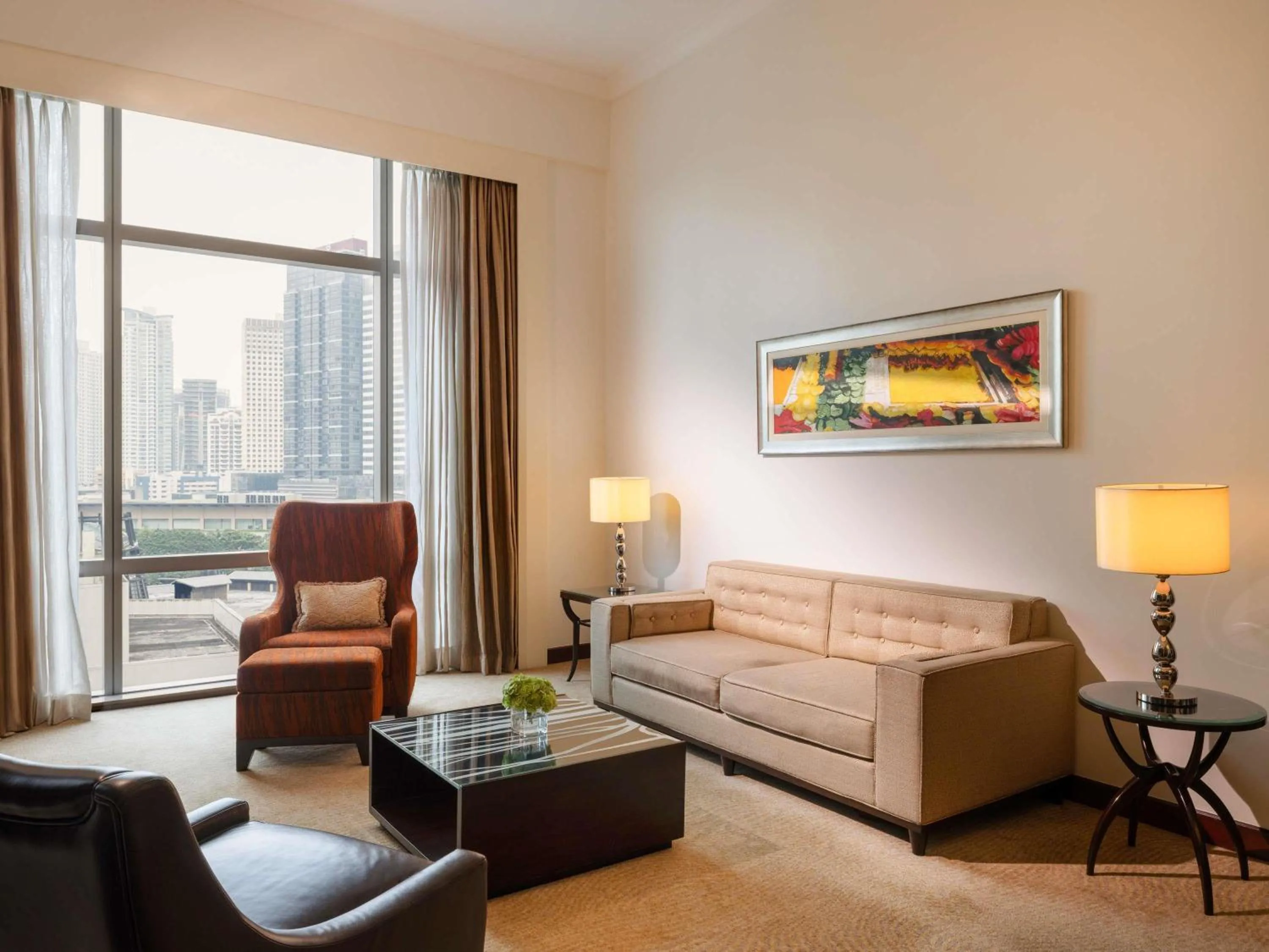 Fairmont Gold Corner Suite in Fairmont Makati