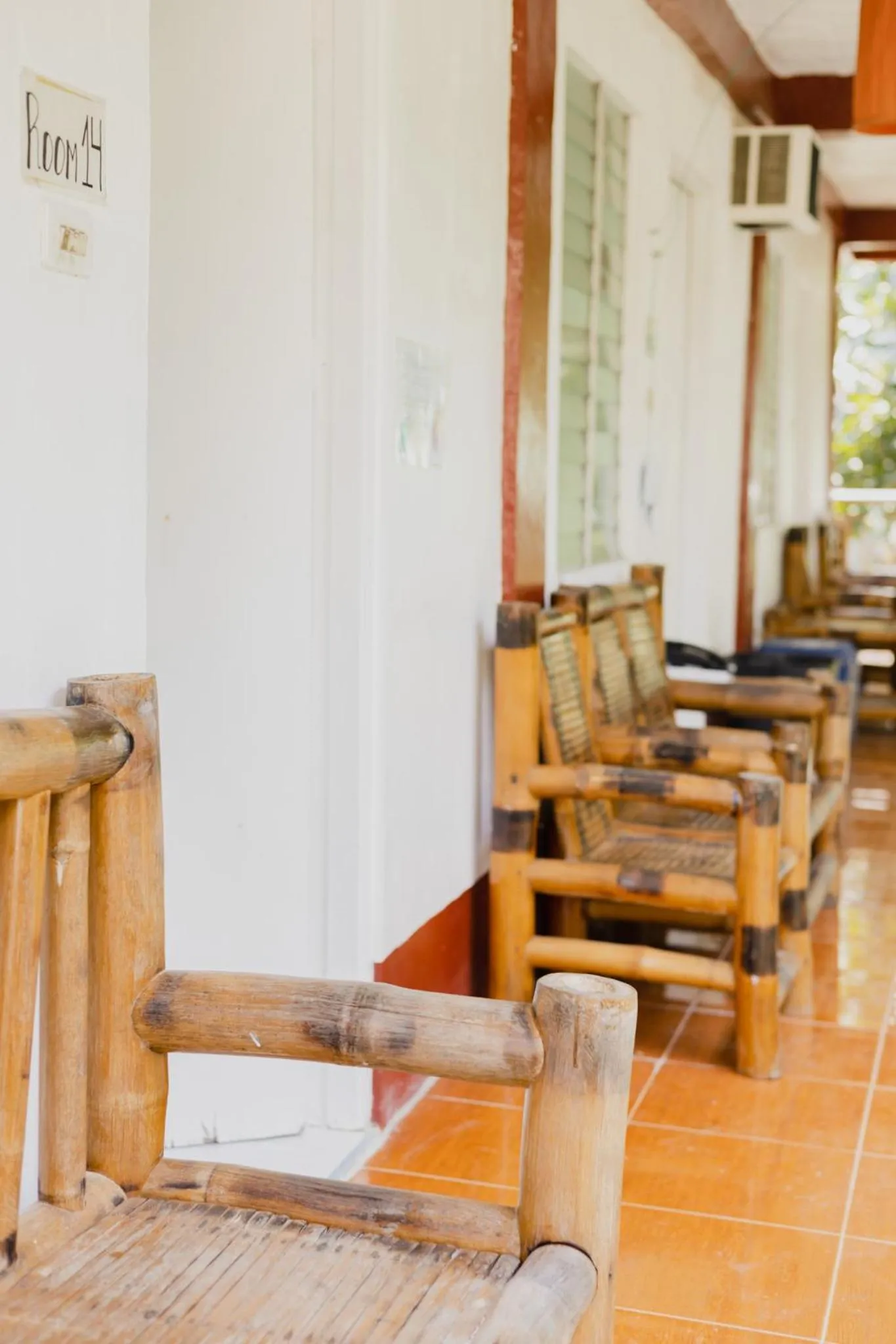 Triple Room with Garden View in Puerto Galera Hostel