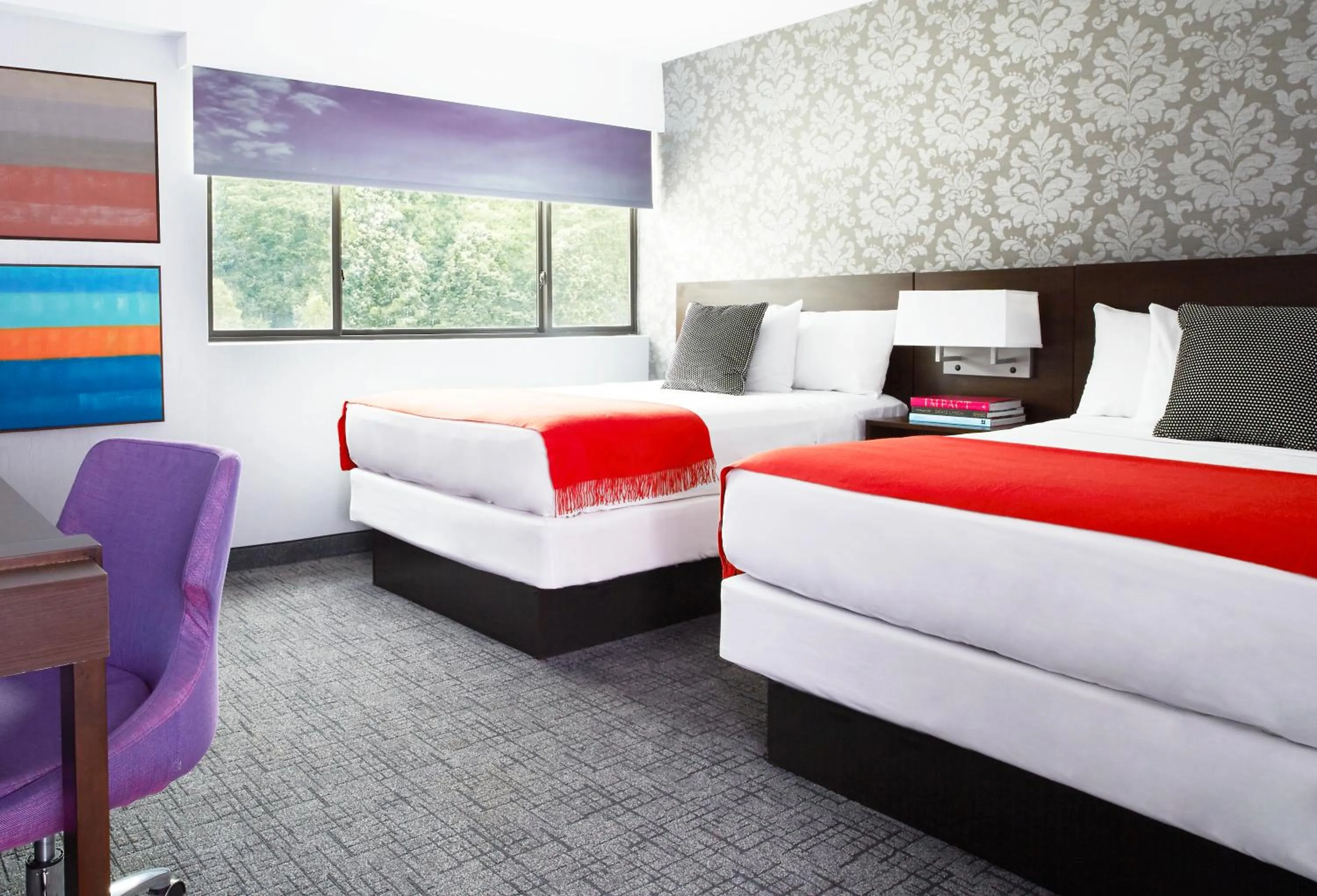 Double Room with Two Double Beds - single occupancy - Non-Smoking in The Royal Regency Hotel