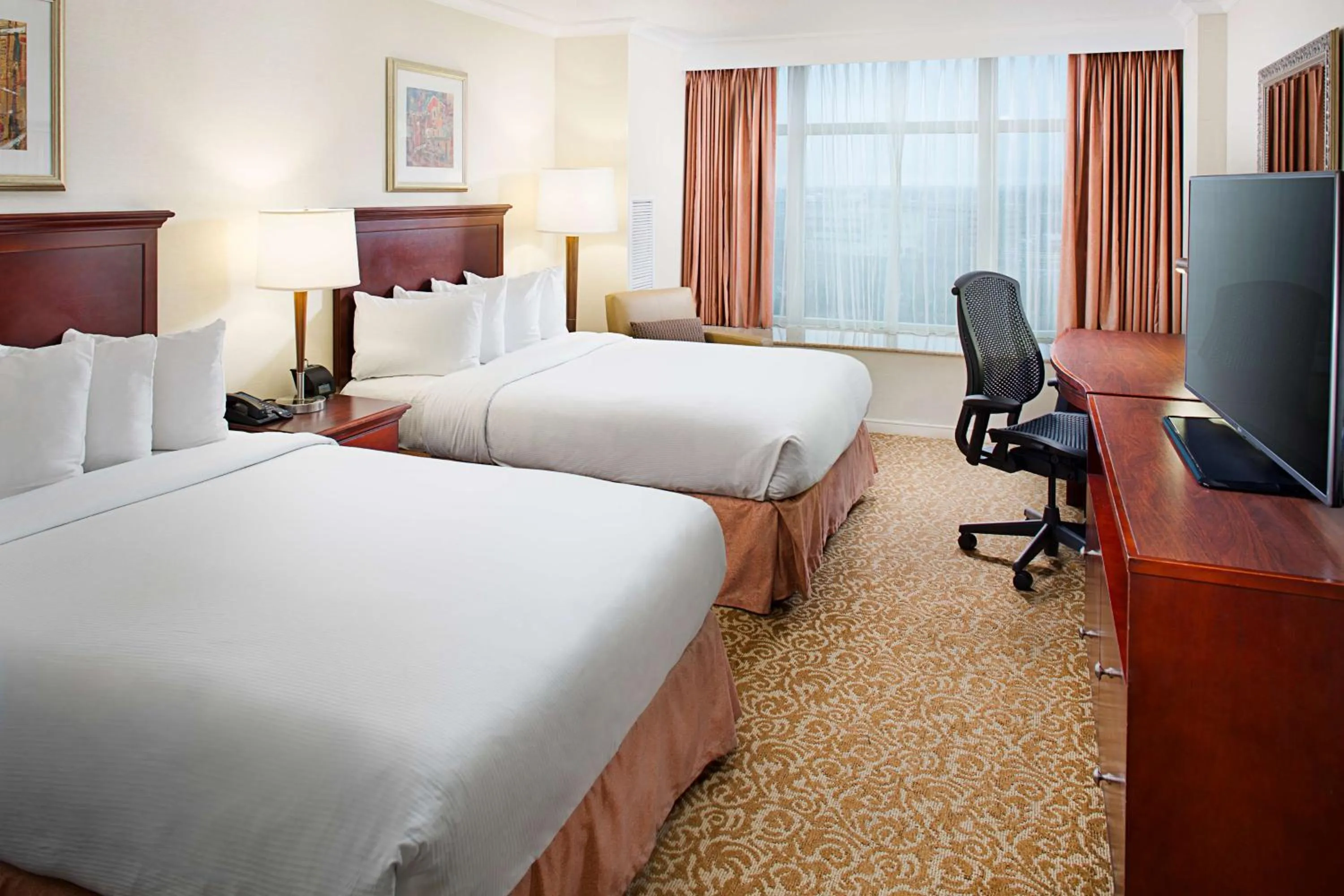 Double Room with Two Double Beds - Non-Smoking in Hilton Providence