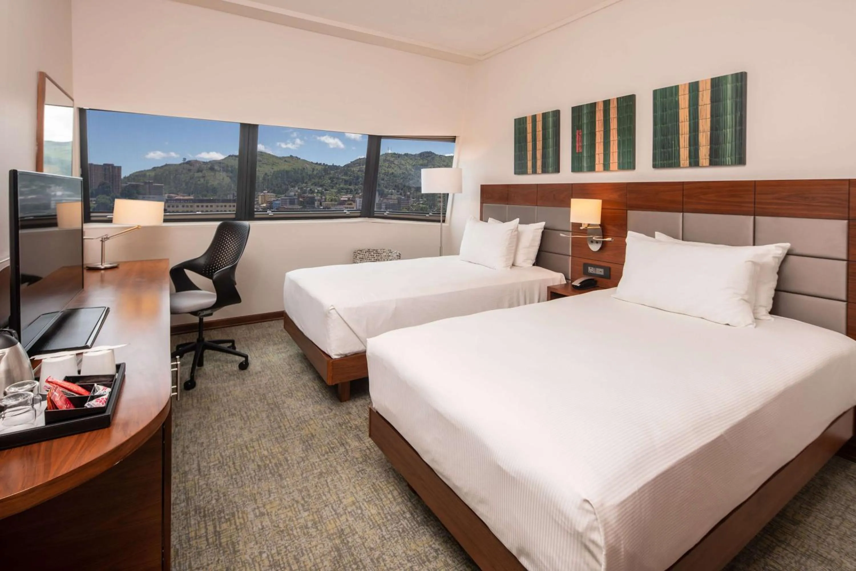 Twin Room in Hilton Garden Inn Mbabane