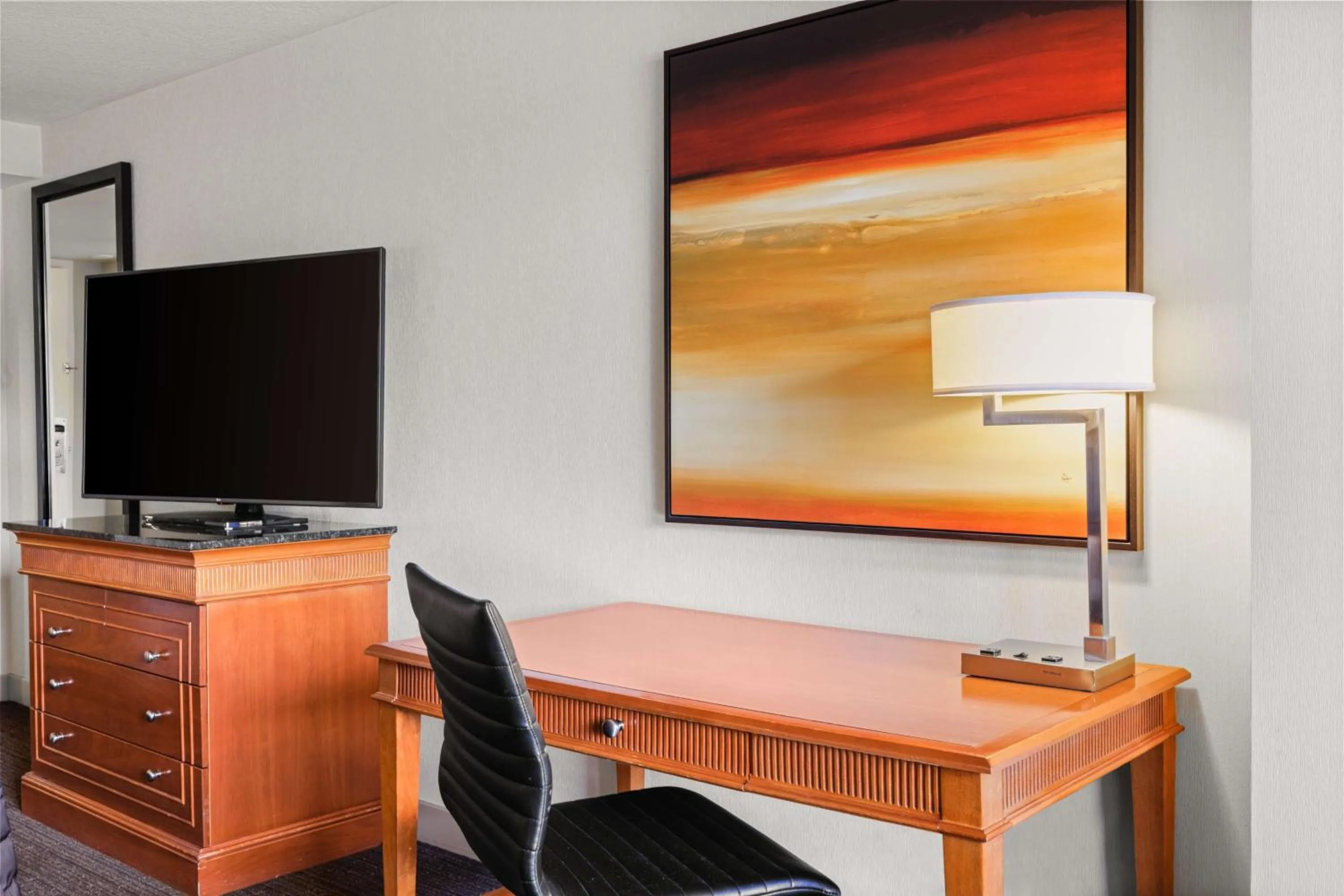 King Room in Hilton Salt Lake City Center